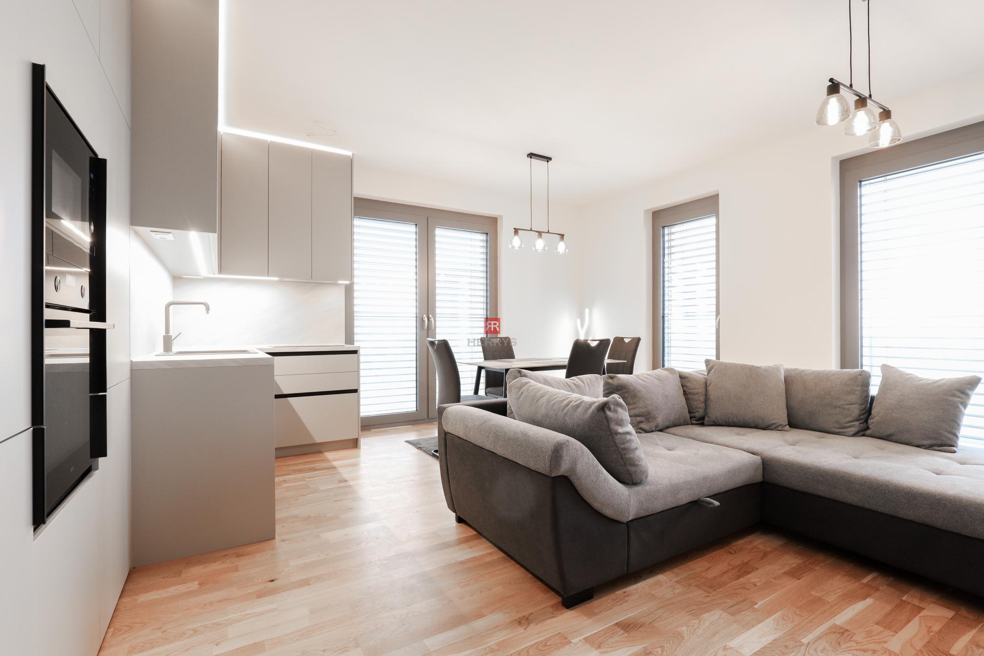 HERRYS - Na prenájom krásny, svetlý, úplne nový 3-izbový zariadený byt v novostavbe Metropolis