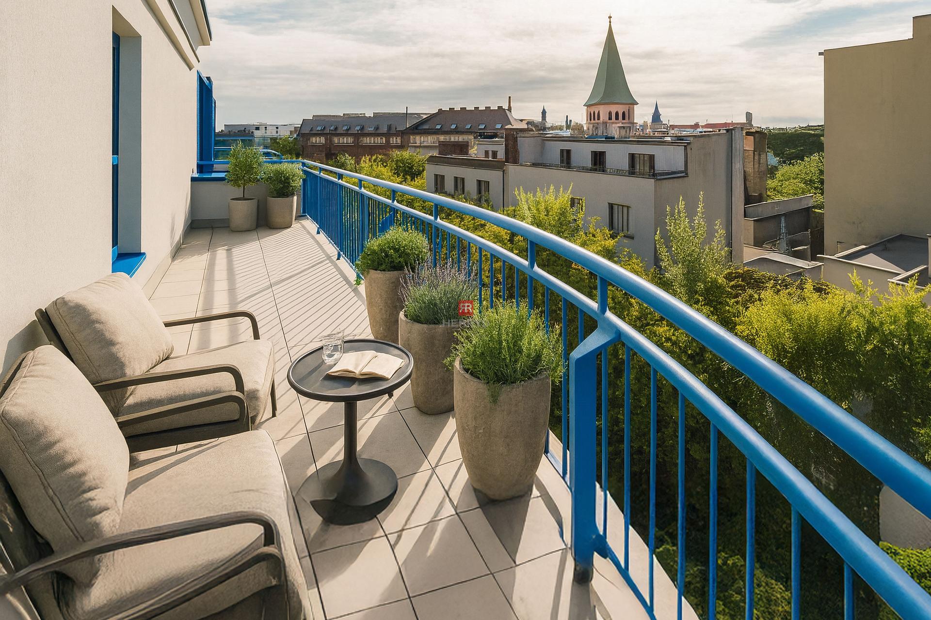 HERRYS – Na predaj 1,5-izbový apartmán na 6NP v centre Bratislavy v projekte UNO Poštová Residence