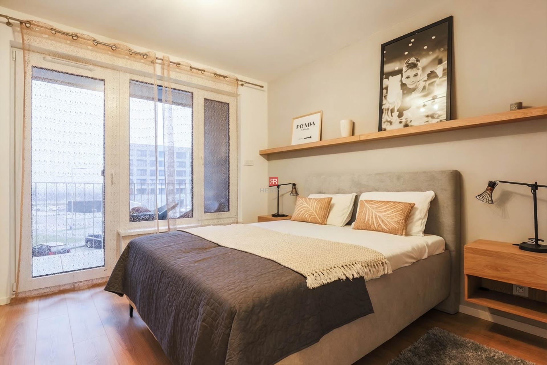 HERRYS- Na prenájom moderný 2 izbový byt v novostavbe BORY Home-Nový Dvor, s parkovaním.