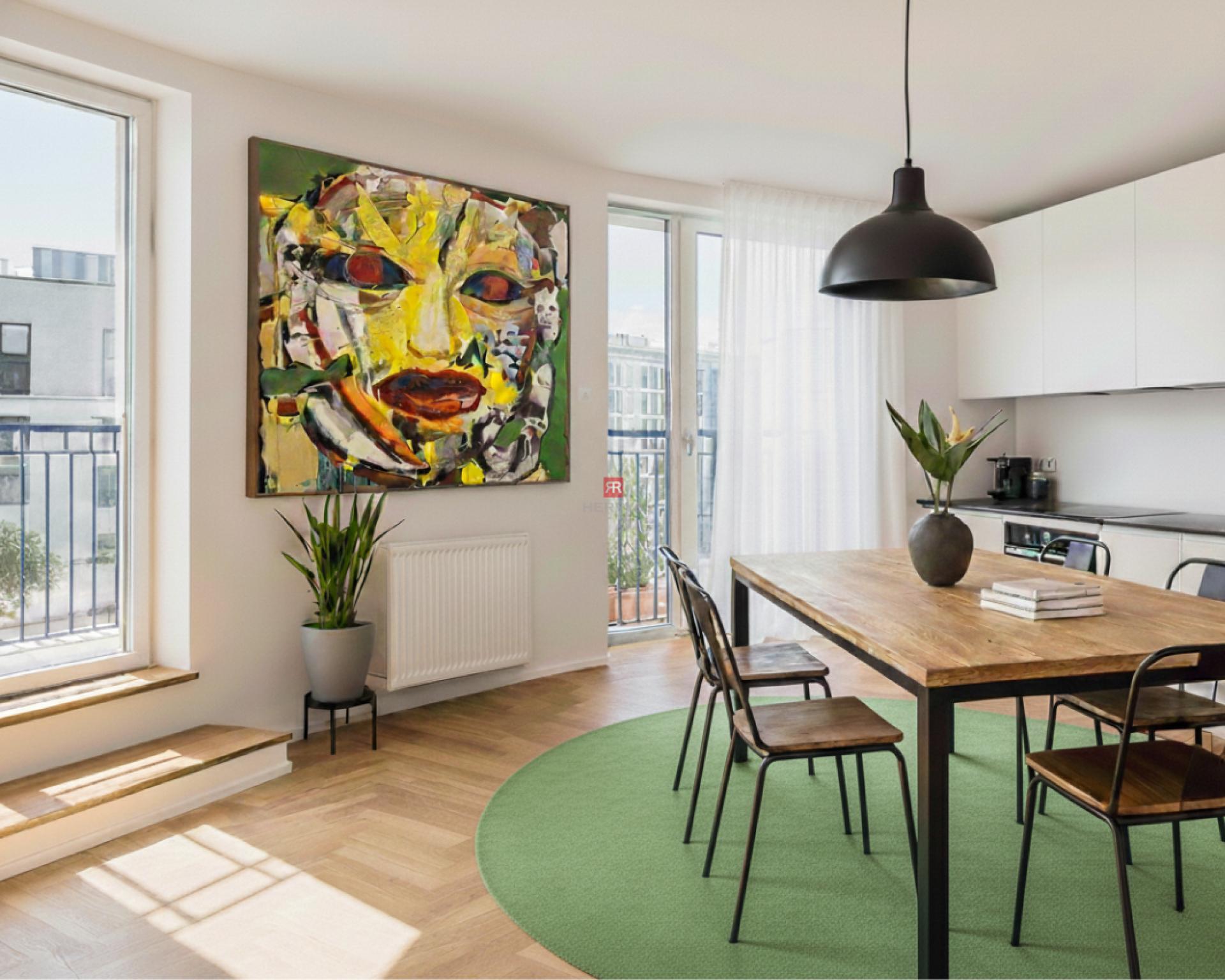 HERRYS – Na predaj 1,5-izbový apartmán na 6NP v centre Bratislavy v projekte UNO Poštová Residence