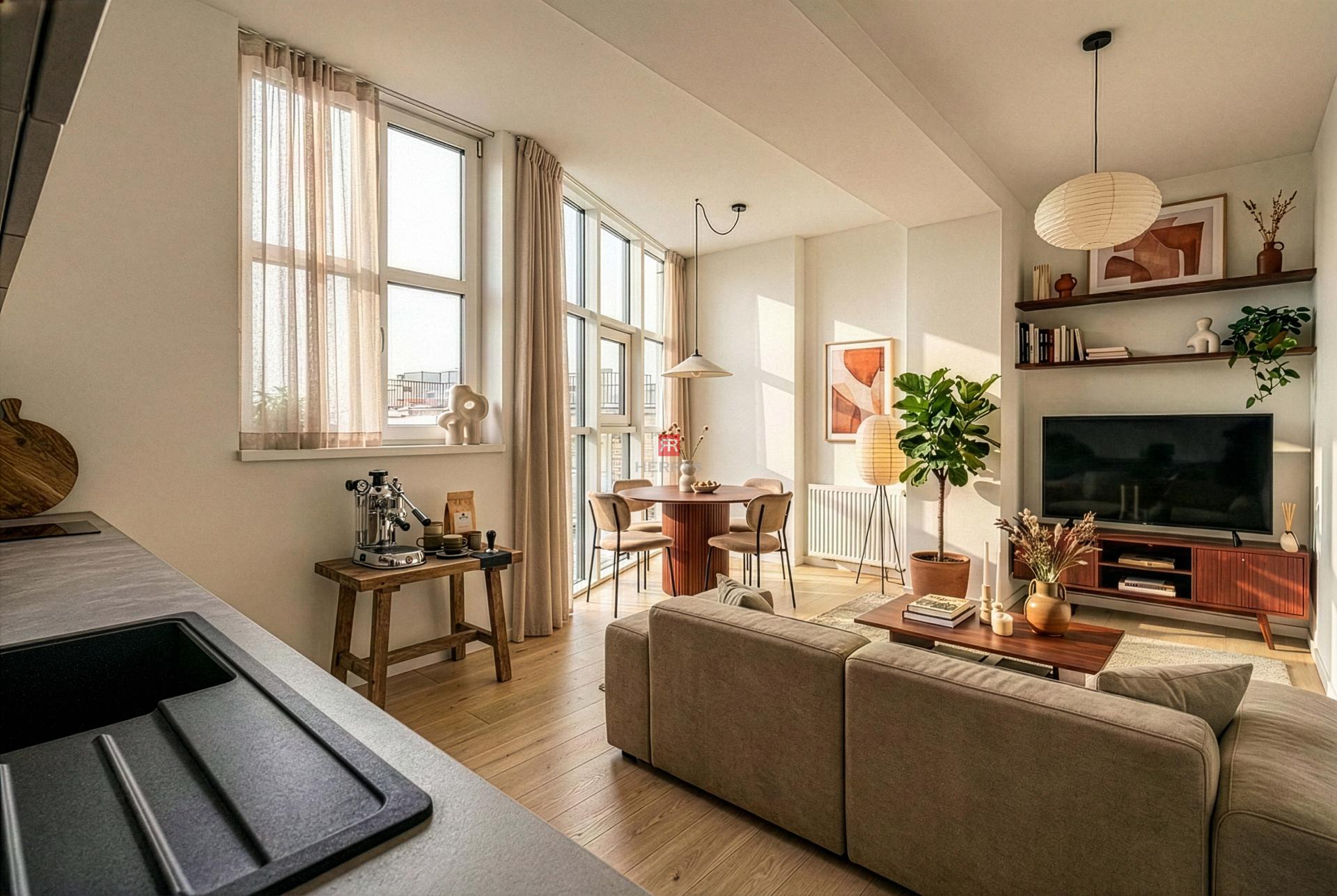 HERRYS – Na predaj 2-izbový apartmán na 4.NP v centre Bratislavy v projekte UNO Poštová Residence