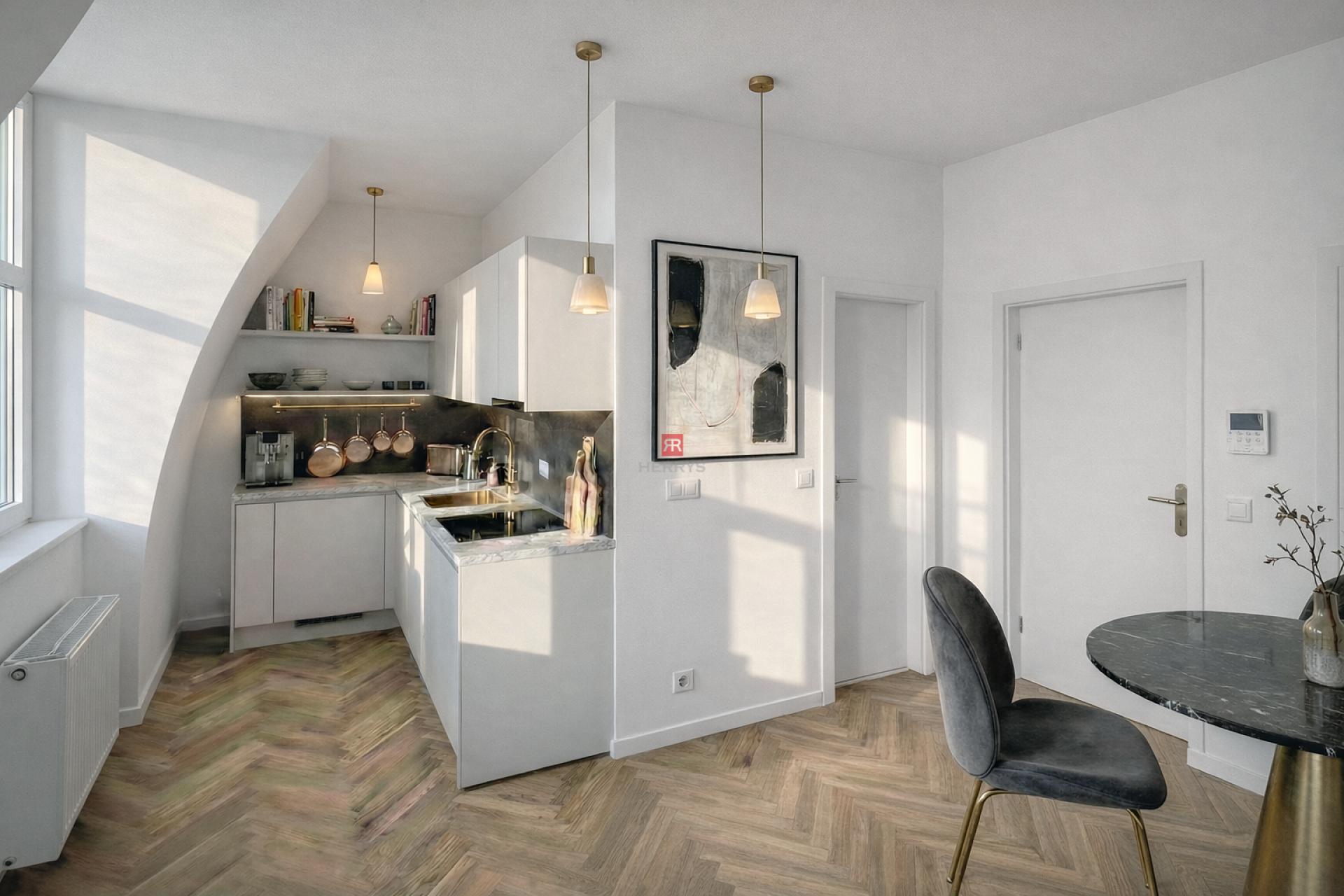 HERRYS – 1,5-room apartment for sale in the historic center in the UNO Poštová Residence project