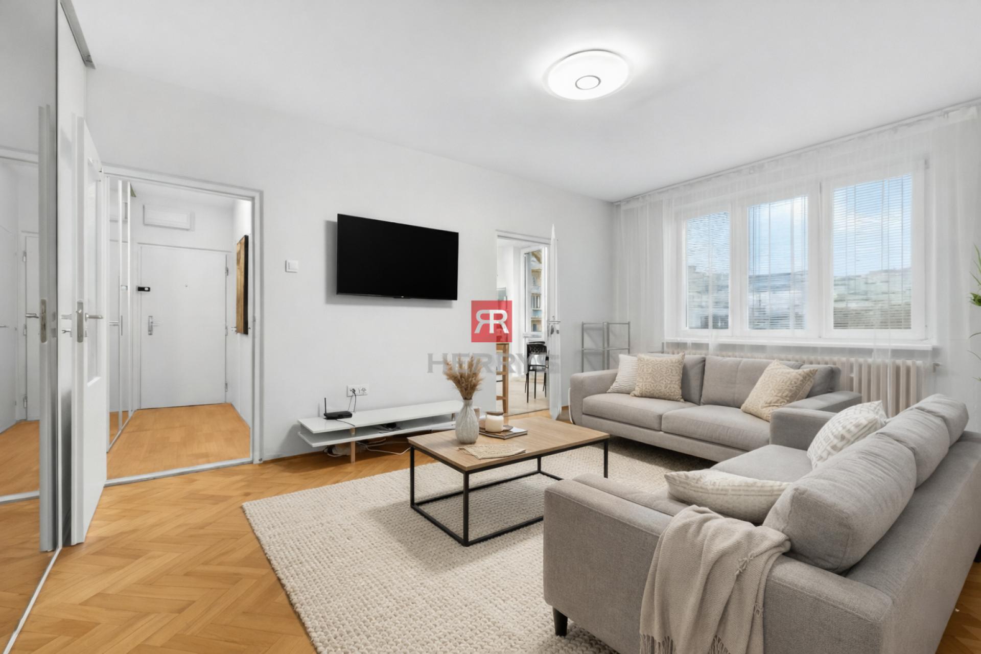 HERRYS - Na predaj 2-izbový byt v blízkosti Račianskeho mýta po kompletnej rekonštrukcii