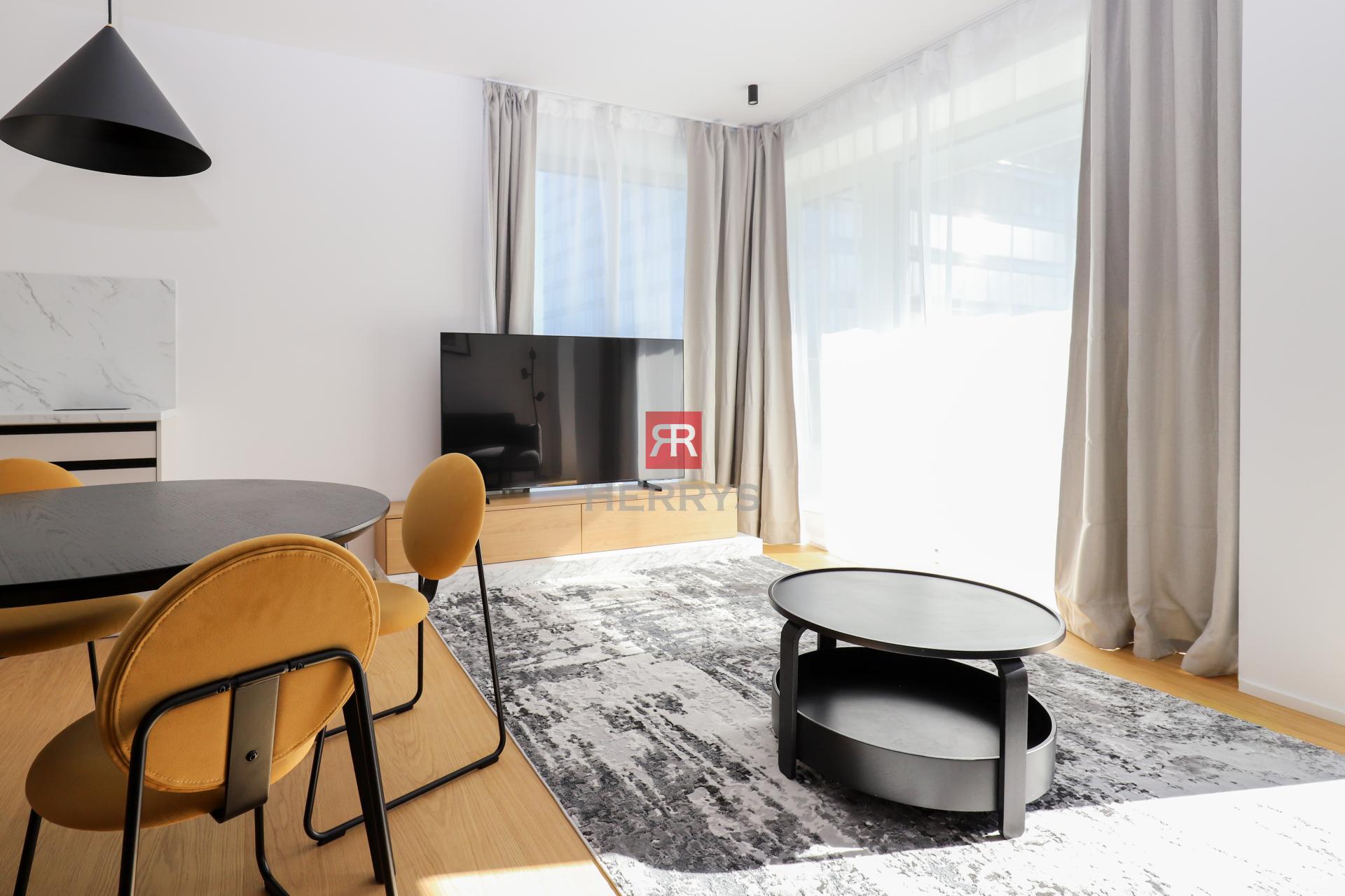 HERRYS - Na prenájom exkluzívny moderný 2 izbový byt s parkovaním v novostavbe LIGET