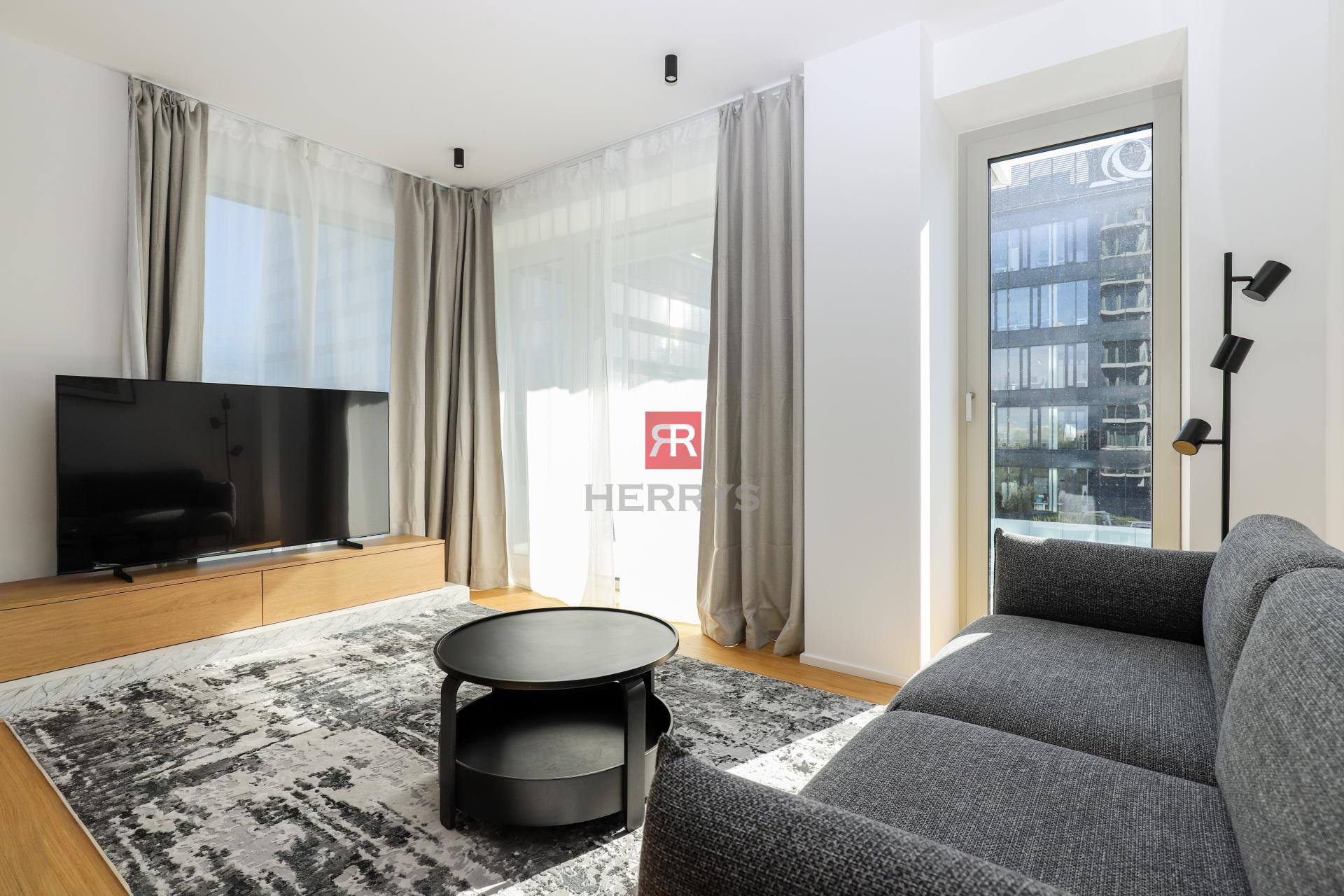 HERRYS - Na prenájom exkluzívny moderný 2 izbový byt s parkovaním v novostavbe LIGET