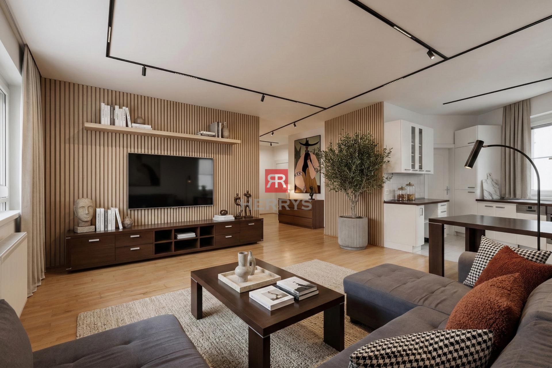 HERRYS - Na predaj priestranný slnečný 4-izbový byt s balkónom a parkovacím miestom, Tichá ulica