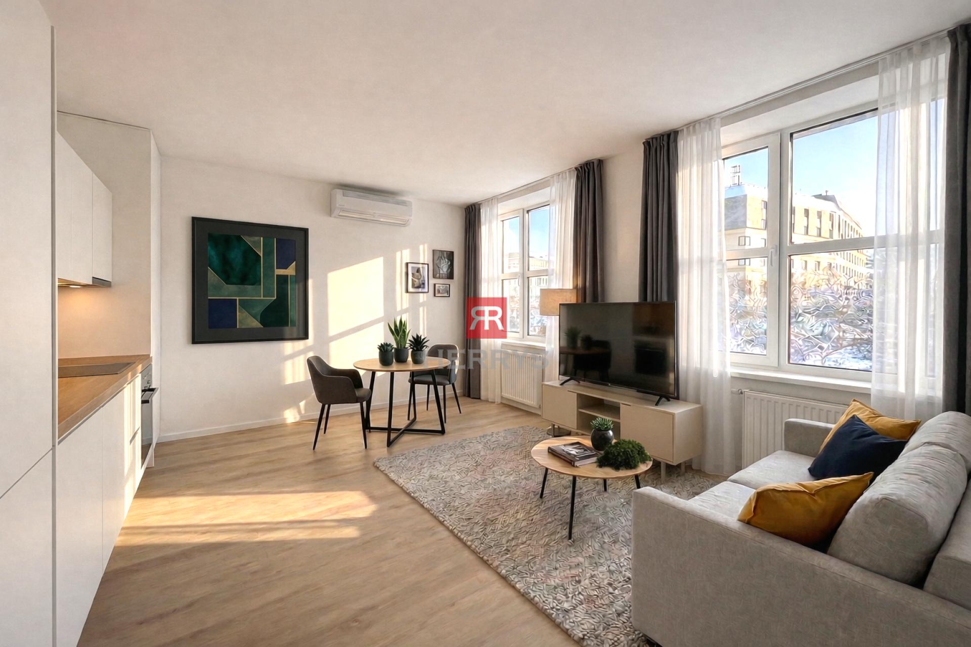 HERRYS – Na predaj 1-izbový apartmán v historickom centre Starého Mesta v projekte UNO Poštová Residence