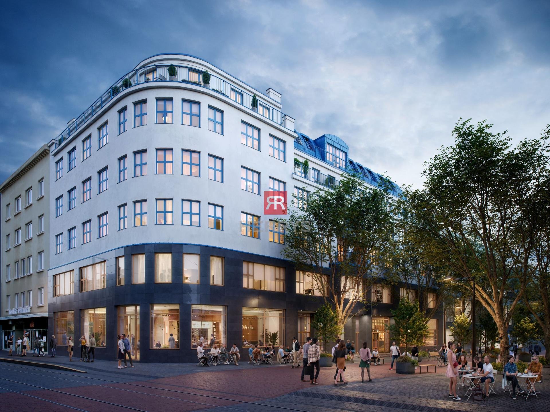 HERRYS – Na predaj 1,5-izbový apartmán v historickom centre Starého Mesta v projekte UNO Poštová Residence