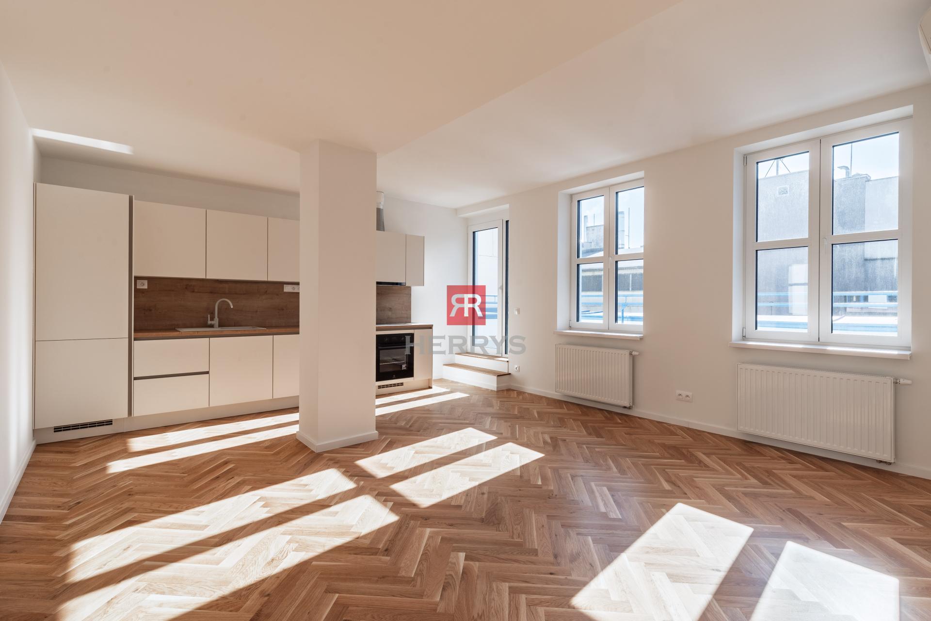 HERRYS - 3-room apartment for sale in center of Bratislava with a terrace in UNO Residence project