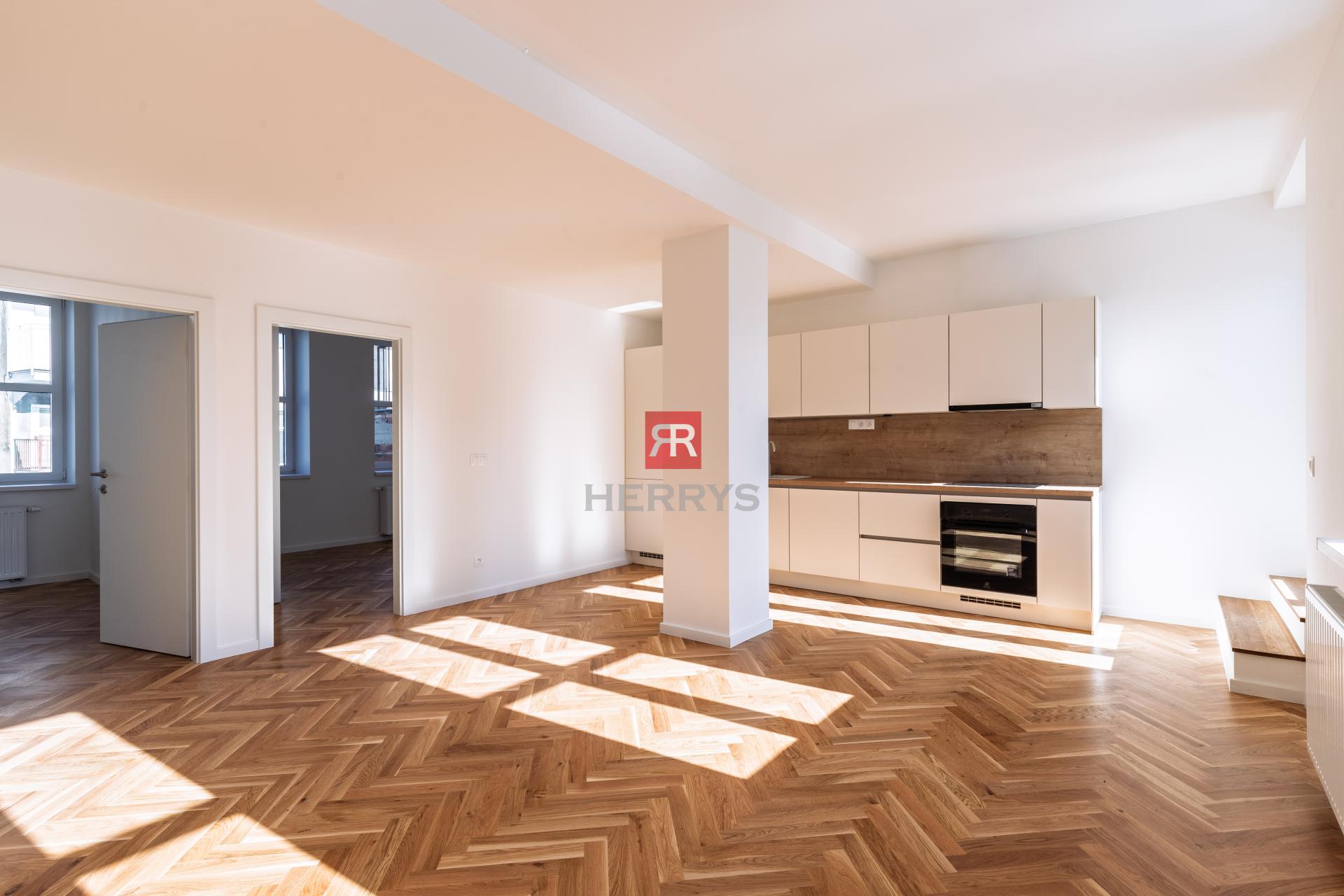 HERRYS - 3-room apartment for sale in center of Bratislava with a terrace in UNO Residence project