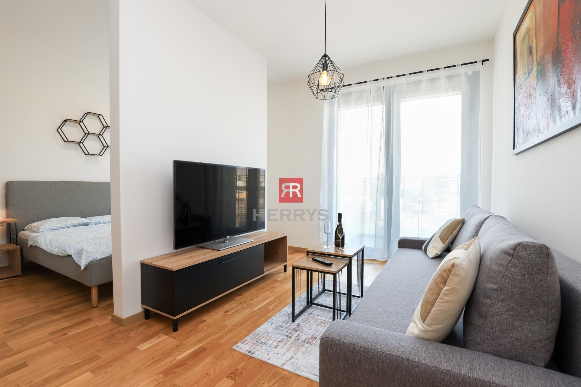 HERRYS - For rent 1.5-room beautiful, brand new apartment in the new METROPOLIS complex