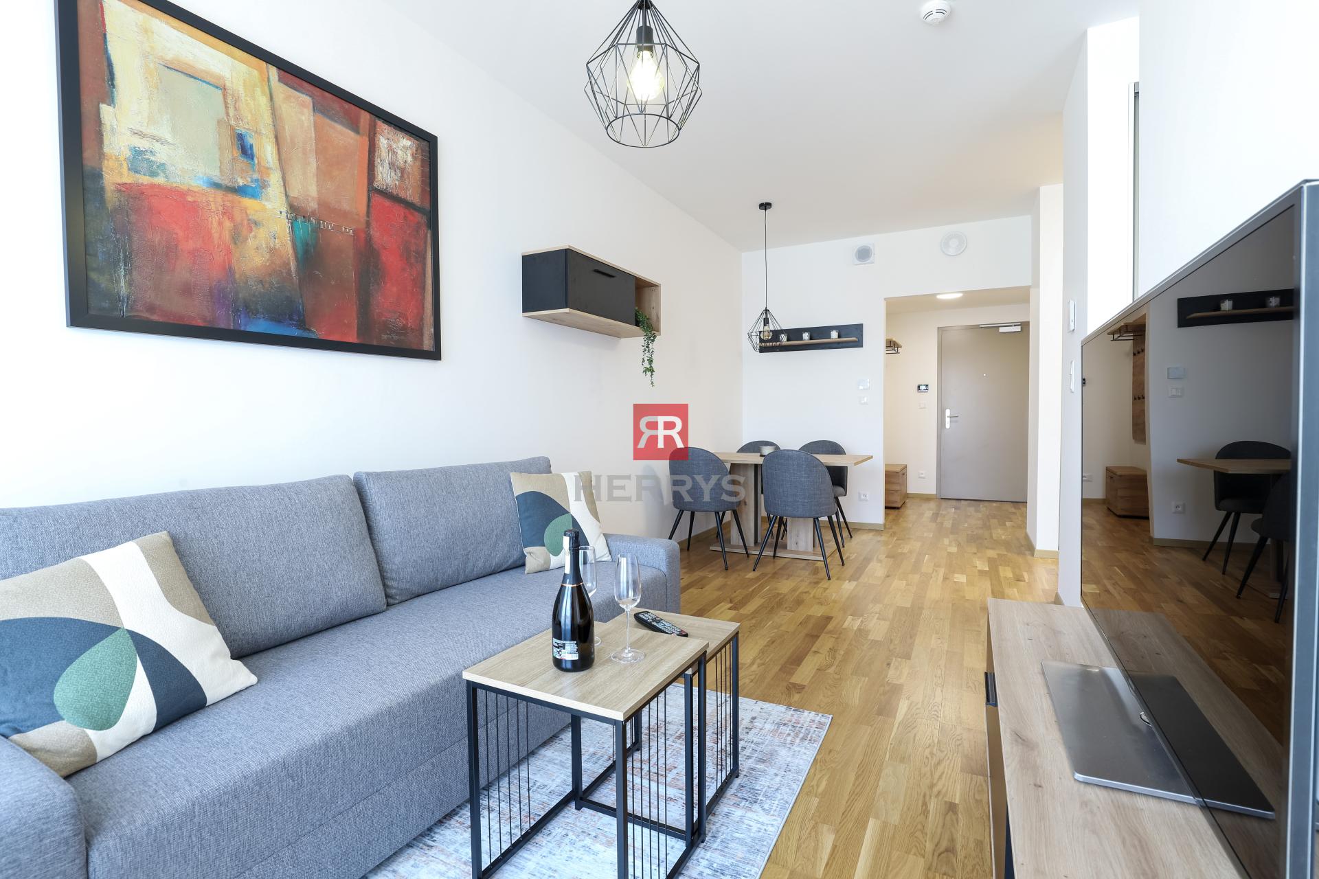 HERRYS - For rent 1.5-room beautiful, brand new apartment in the new METROPOLIS complex