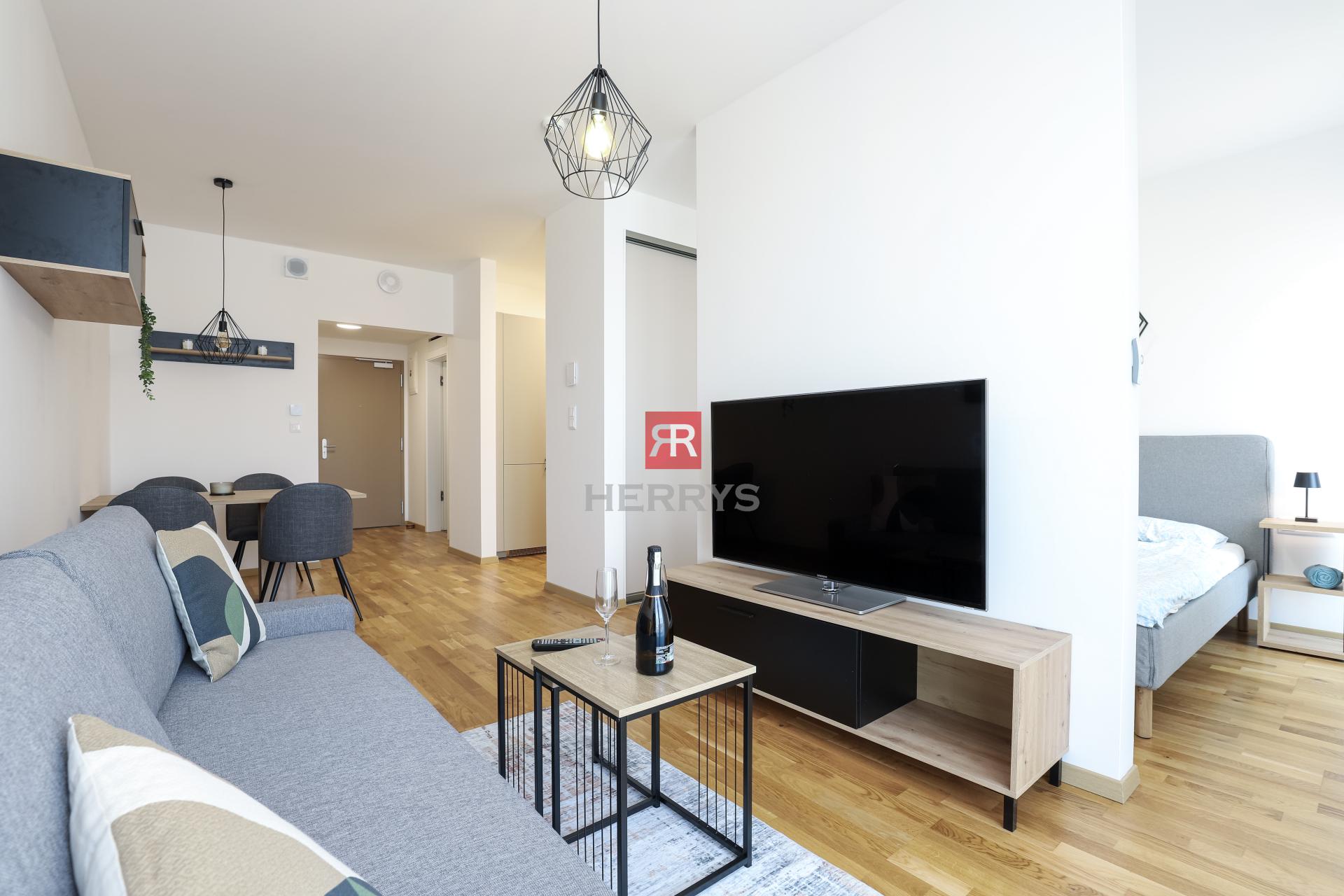 HERRYS - For rent 1.5-room beautiful, brand new apartment in the new METROPOLIS complex