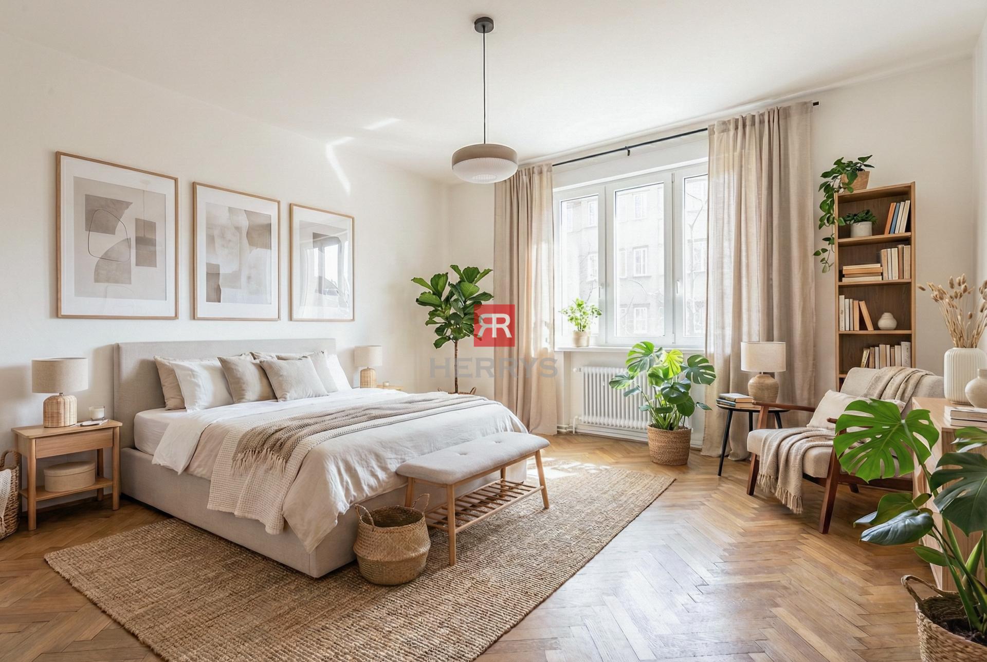 HERRYS - Na predaj exkluzívny staromestský 4 izbový byt s možnosťou prerobenia na 5 izbový&nbsp;