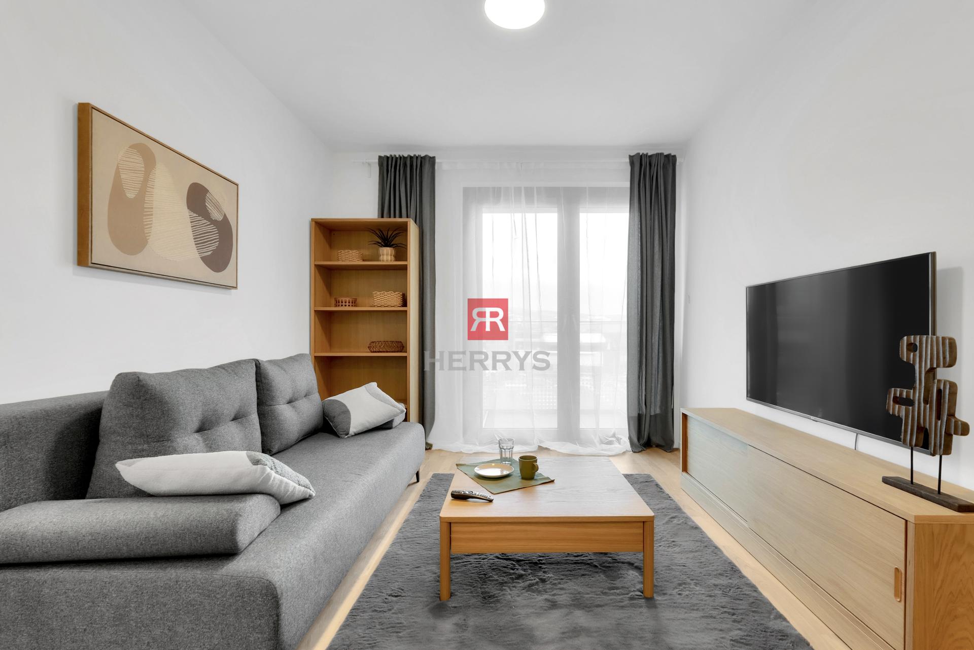 HERRYS - Na prenájom krásny 2-izbový, úplne nový apartmán v novostavbe METROPOLIS