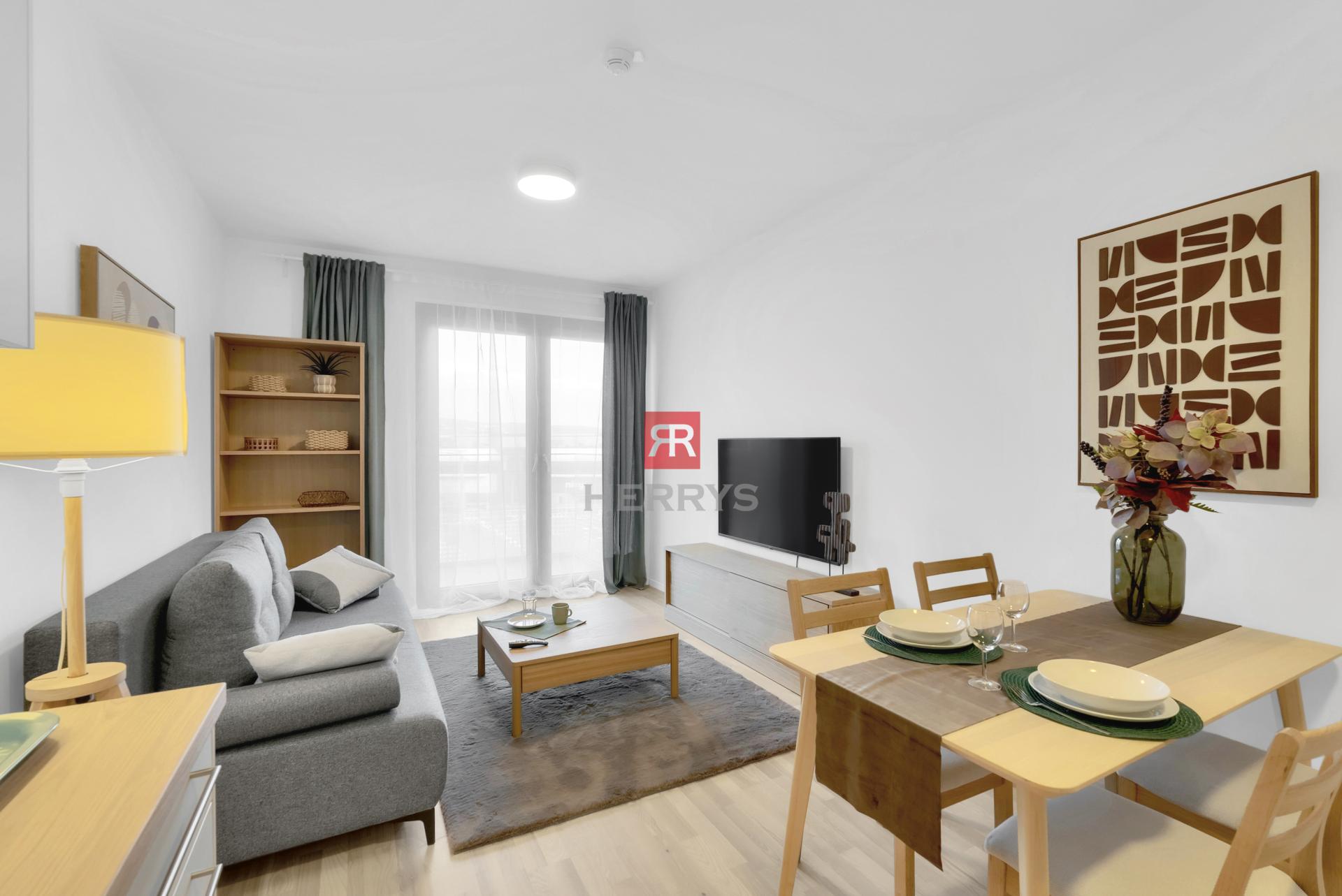 HERRYS - Na prenájom krásny 2-izbový, úplne nový apartmán v novostavbe METROPOLIS