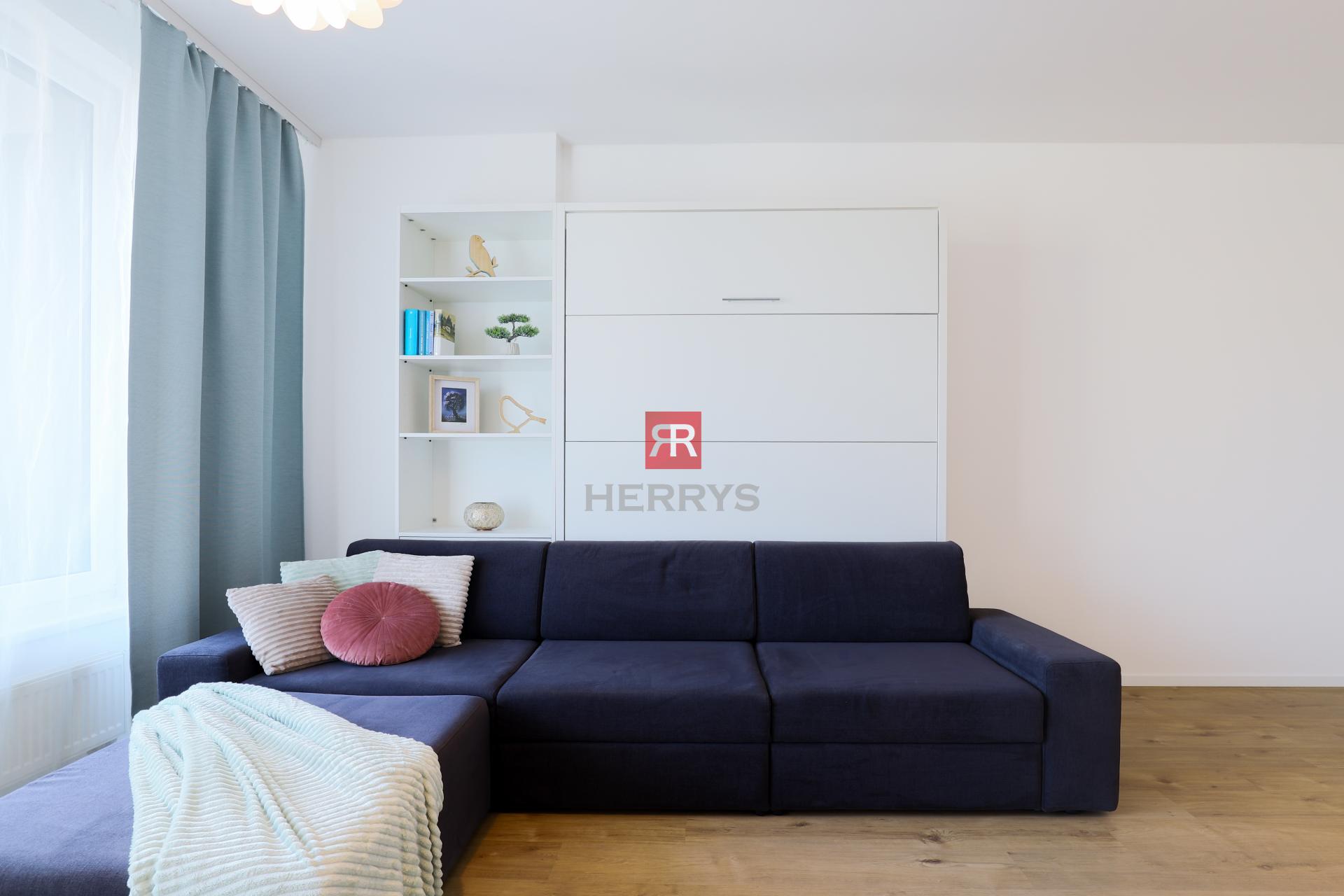 HERRYS - Na prenájom exkluzívne priestranný svetlý 1 izbový byt v top lokalite v Premiére, Staré mesto&nbsp;&nbsp;&nbsp;