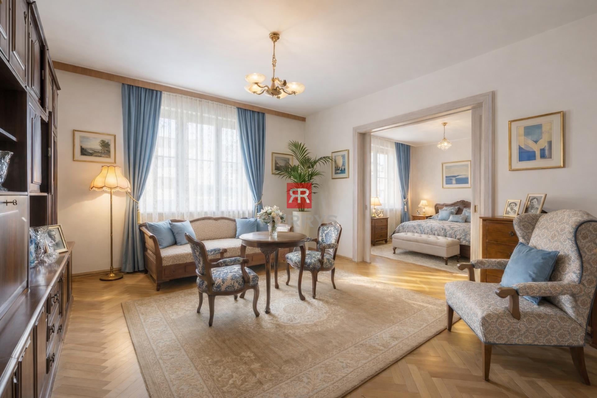 HERRYS - Na predaj exkluzívny staromestský 4 izbový byt s možnosťou prerobenia na 5 izbový&nbsp;