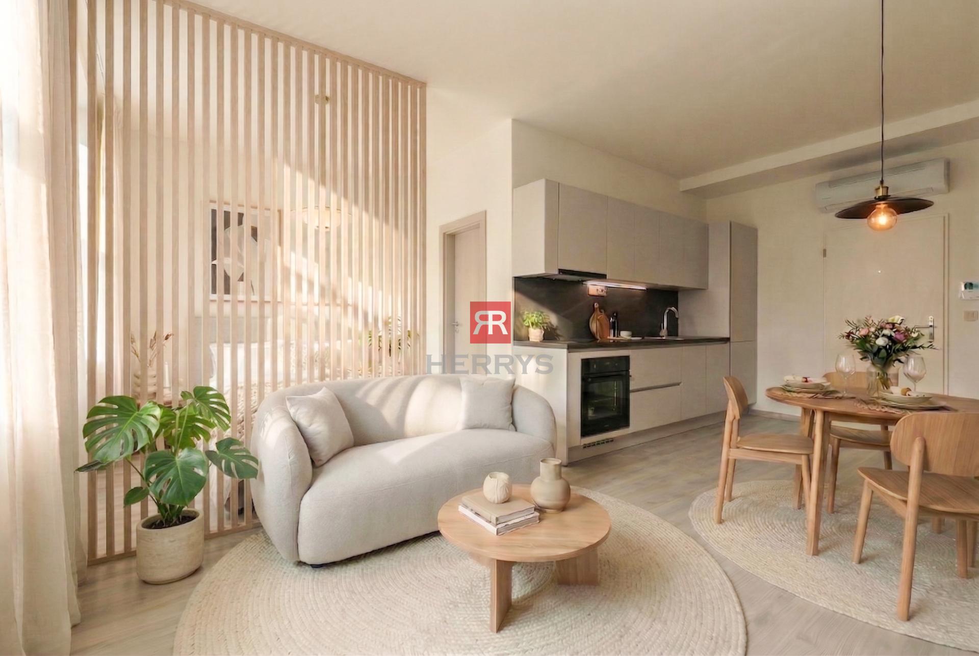 HERRYS – Na predaj atraktívny 1-izbový apartmán v&nbsp;centre, v pamiatkovej budove UNO Poštová Residence