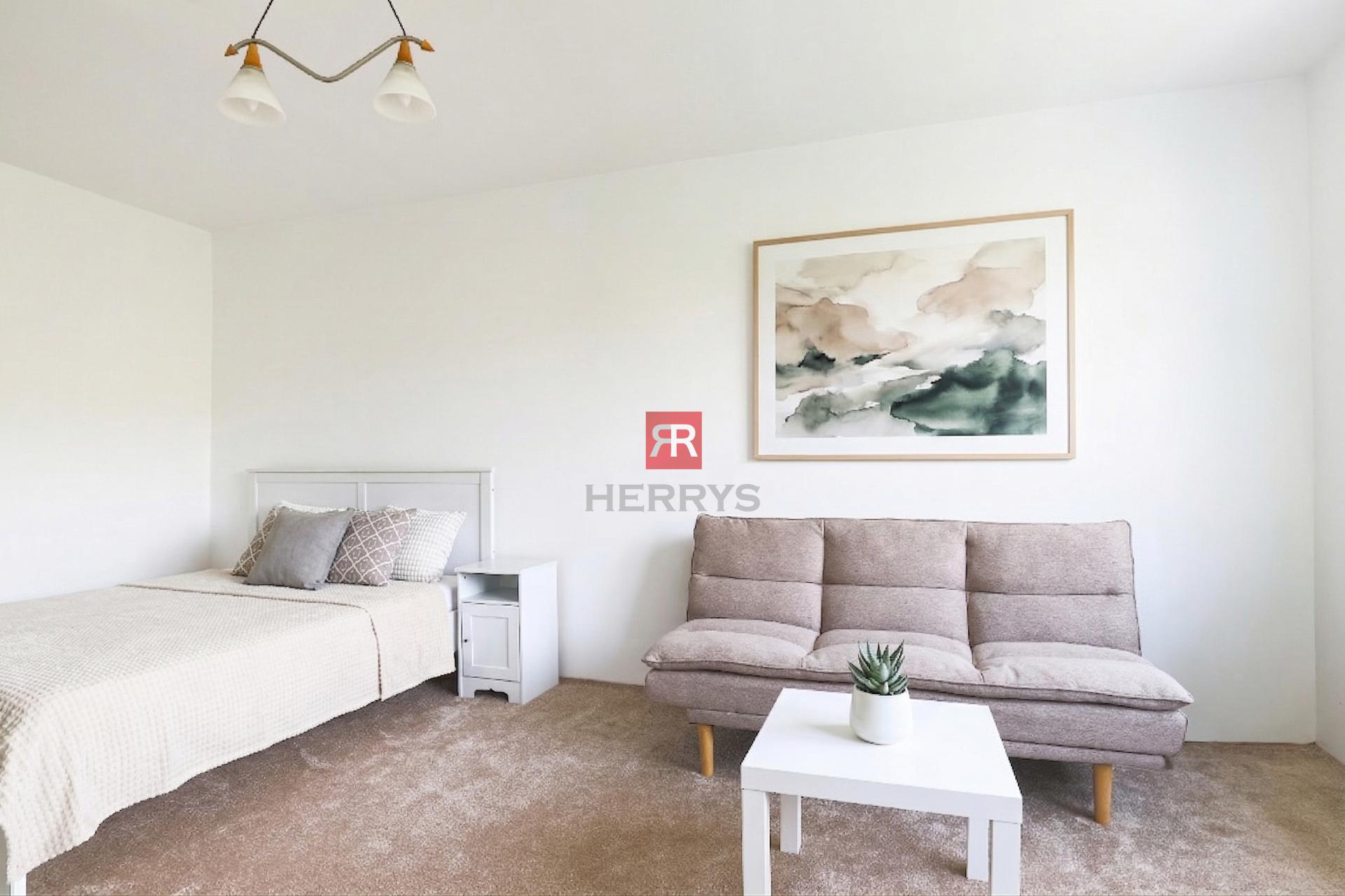 HERRYS - Fully furnished 1-bedroom apartment for rent near Račianske mýto, Sibírska Street.