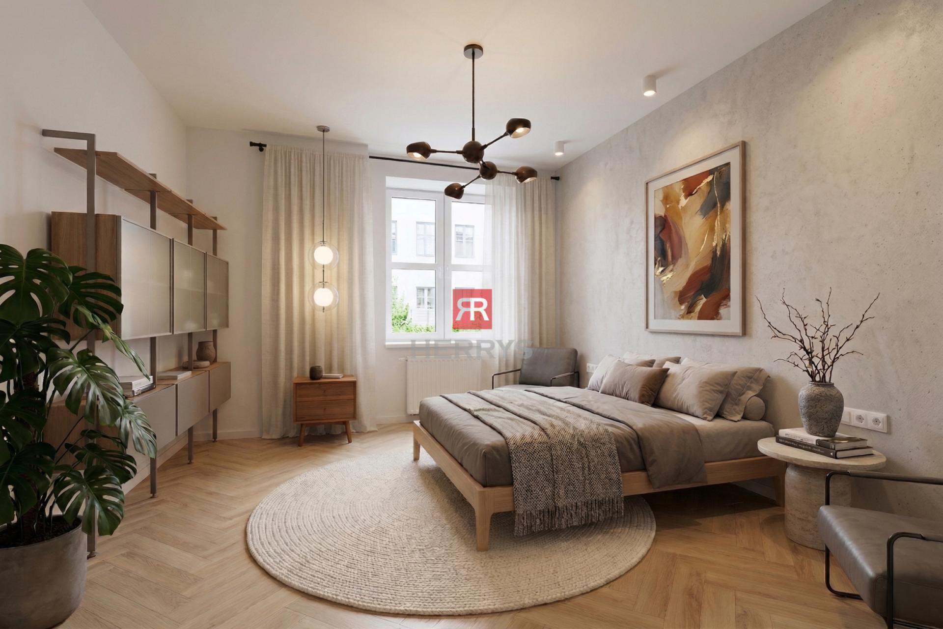 HERRYS – 2-room apartment for sale in the center of Bratislava in the Uno Poštová Residence project.