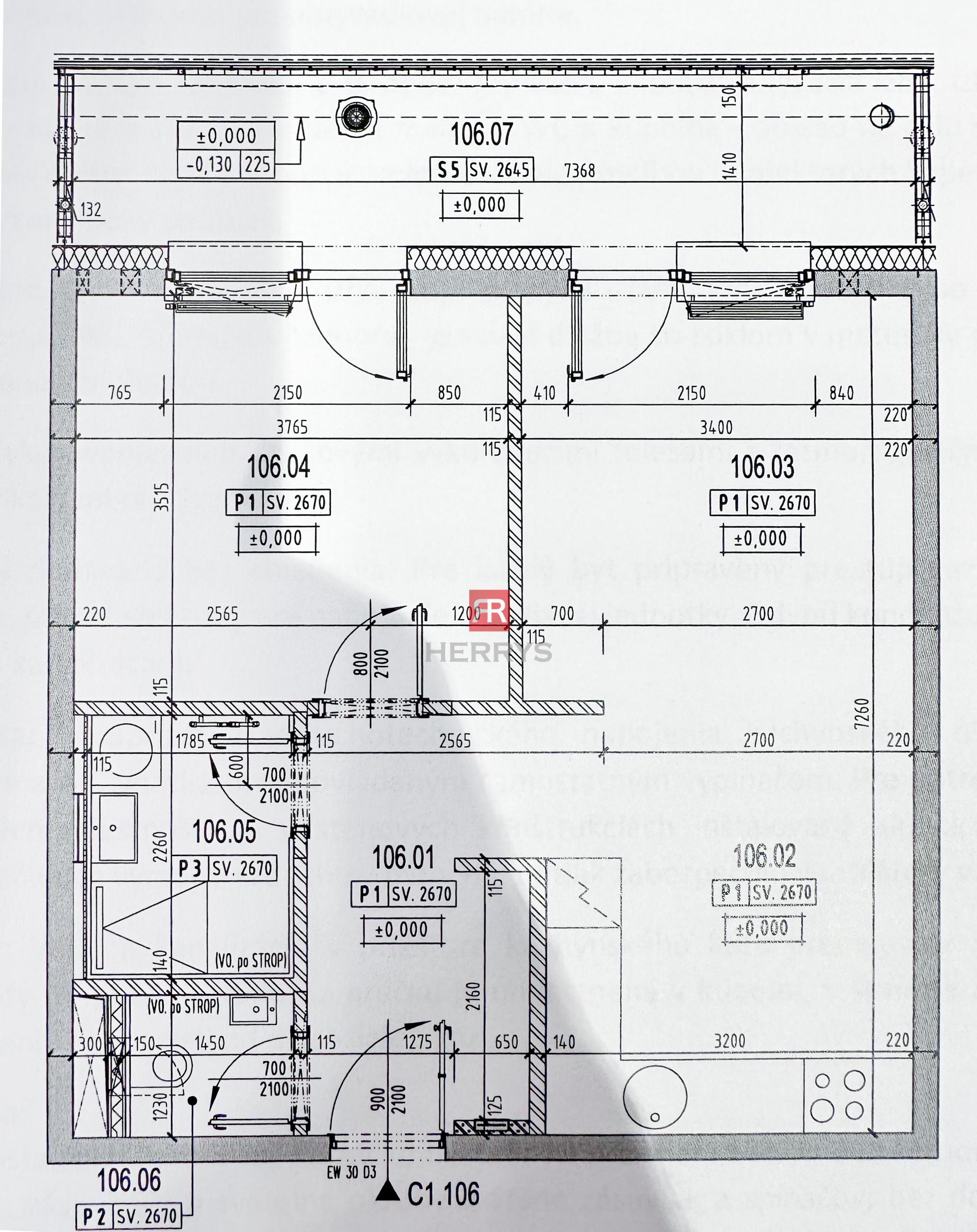 HERRYS - Na prenájom štýlový a priestranný 2 izbový byt s parkovaním, BORY Promenáda&nbsp;
