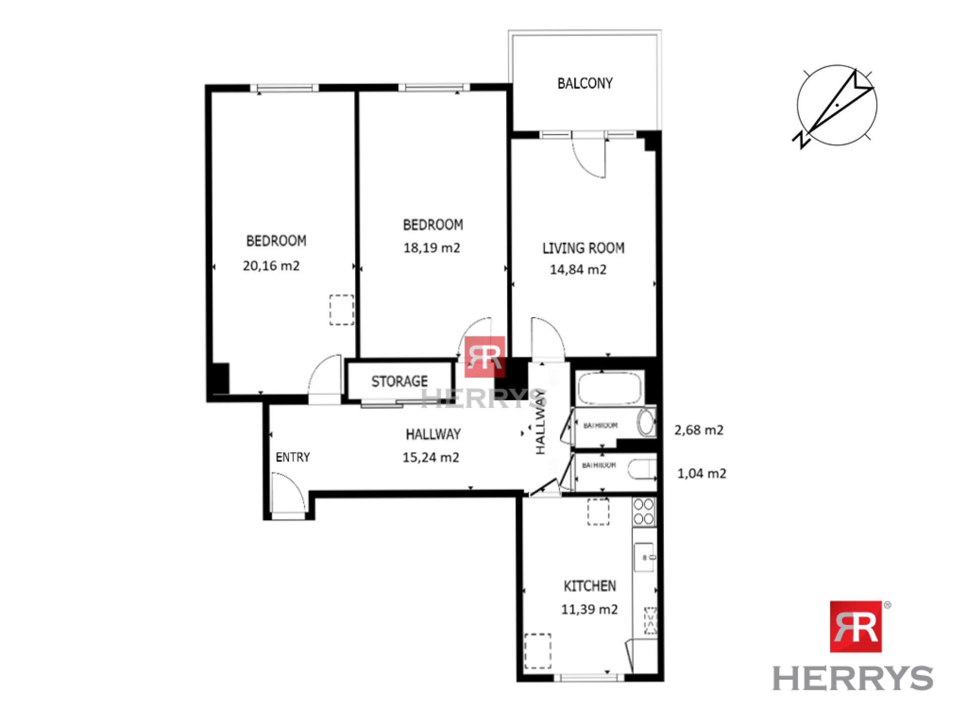 HERRYS - Na predaj výnimočný priestranný 3 izbový byt s pivnicou vo výbornej lokalite, na Trenčianskej ulici