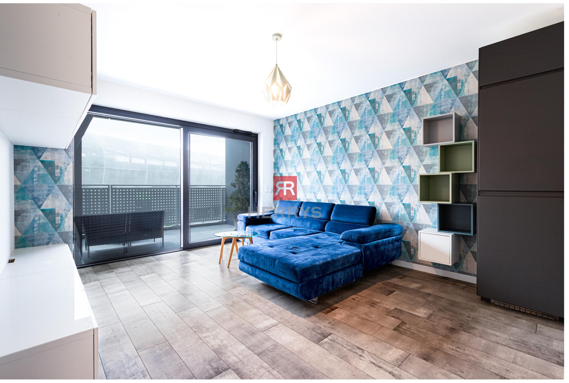 HERRYS - Na predaj priestranný, klimatizovaný 2 izbový byt v projekte Tehelné Pole