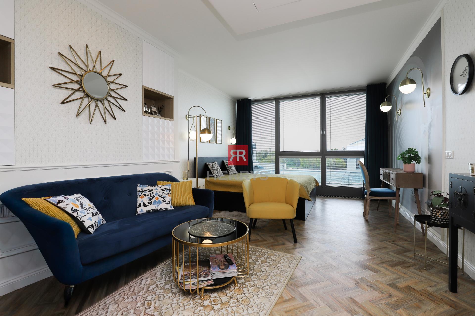 HERRYS - Na prenájom výnimočný 1-izbový byt, v&nbsp;komplexe EUROVEA, priamo na dunajskej promenáde