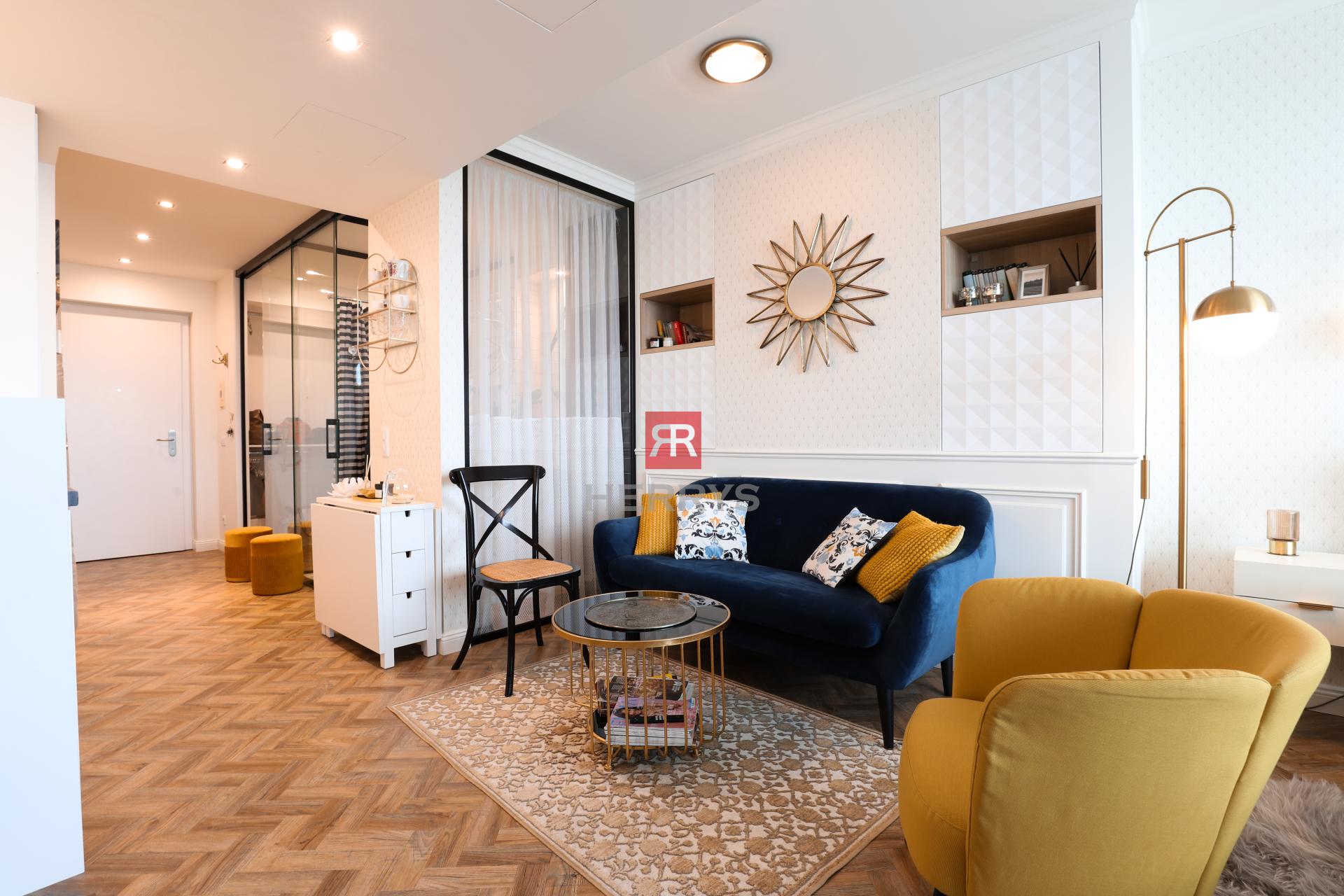 HERRYS - Na prenájom výnimočný 1-izbový byt, v&nbsp;komplexe EUROVEA, priamo na dunajskej promenáde