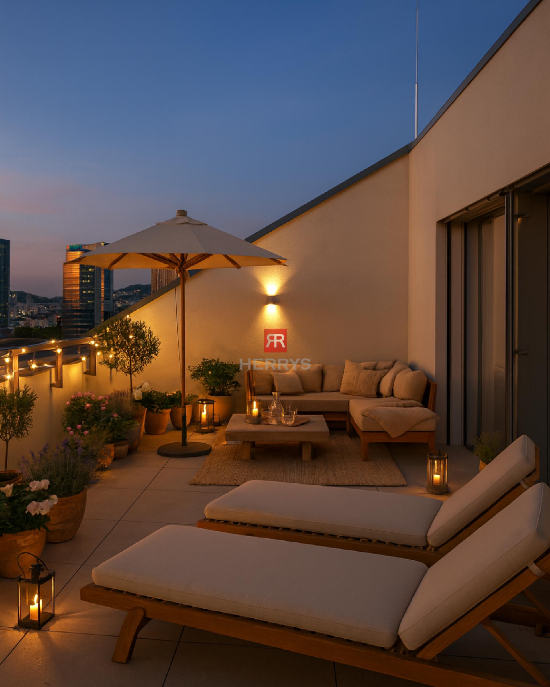 HERRYS - Na predaj prémiový 4-izbový byt s veľkou terasou a 3 balkónmi v projekte Metropolis