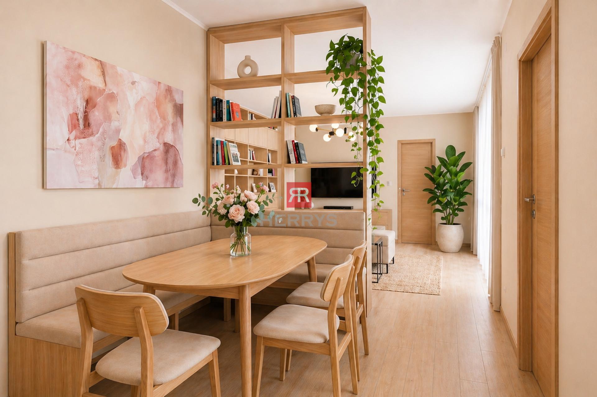 HERRYS - 3room apartment for sale in a brick building with terraces and a garage, located right next to the forest