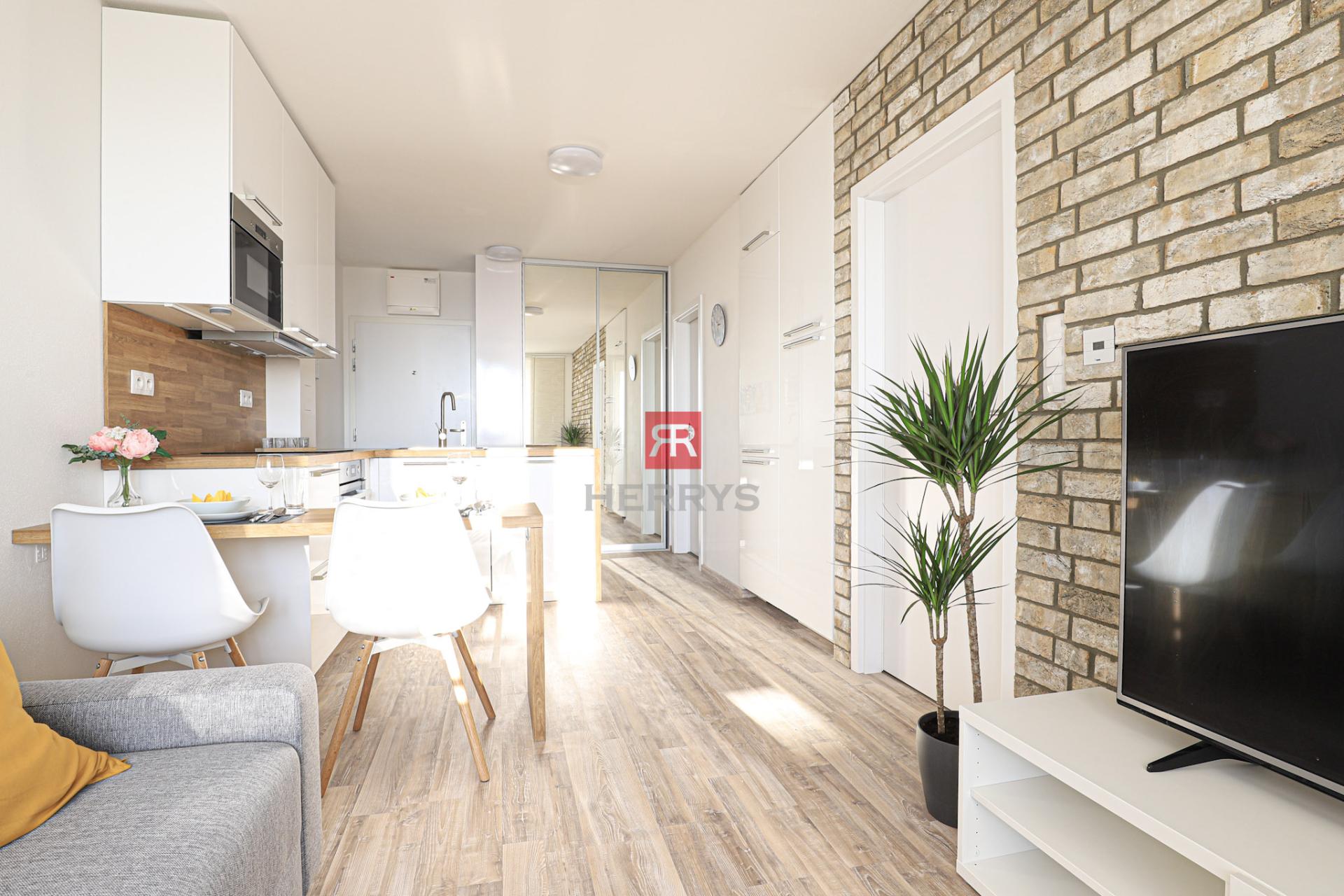 HERRYS - Na prenájom zariadený 2 izbový byt s parkovacím miestom v novostavbe MATADORKA