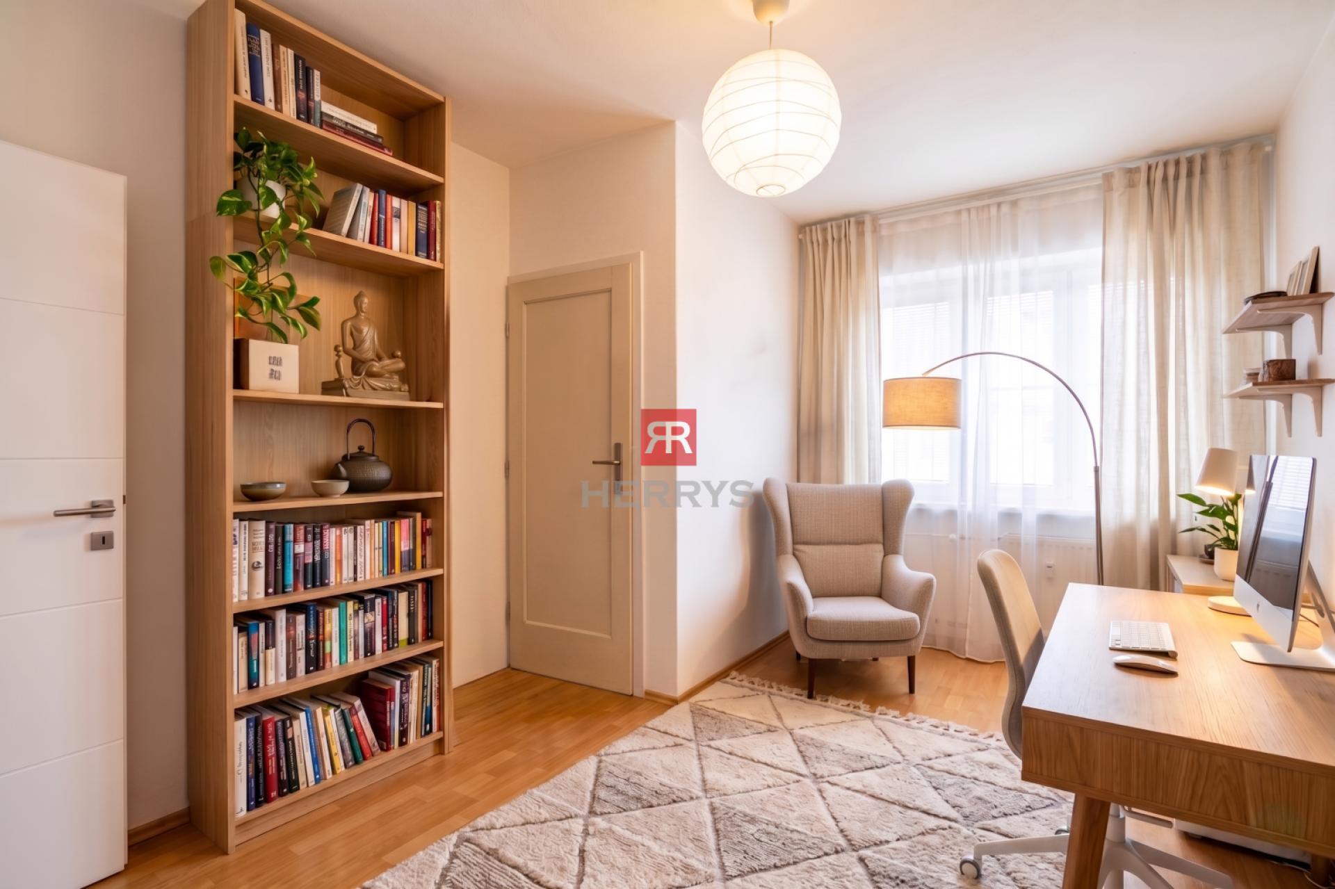 HERRYS - 3-bedroom apartment for sale with a functionalist flair in the UNITAS – Šancová street