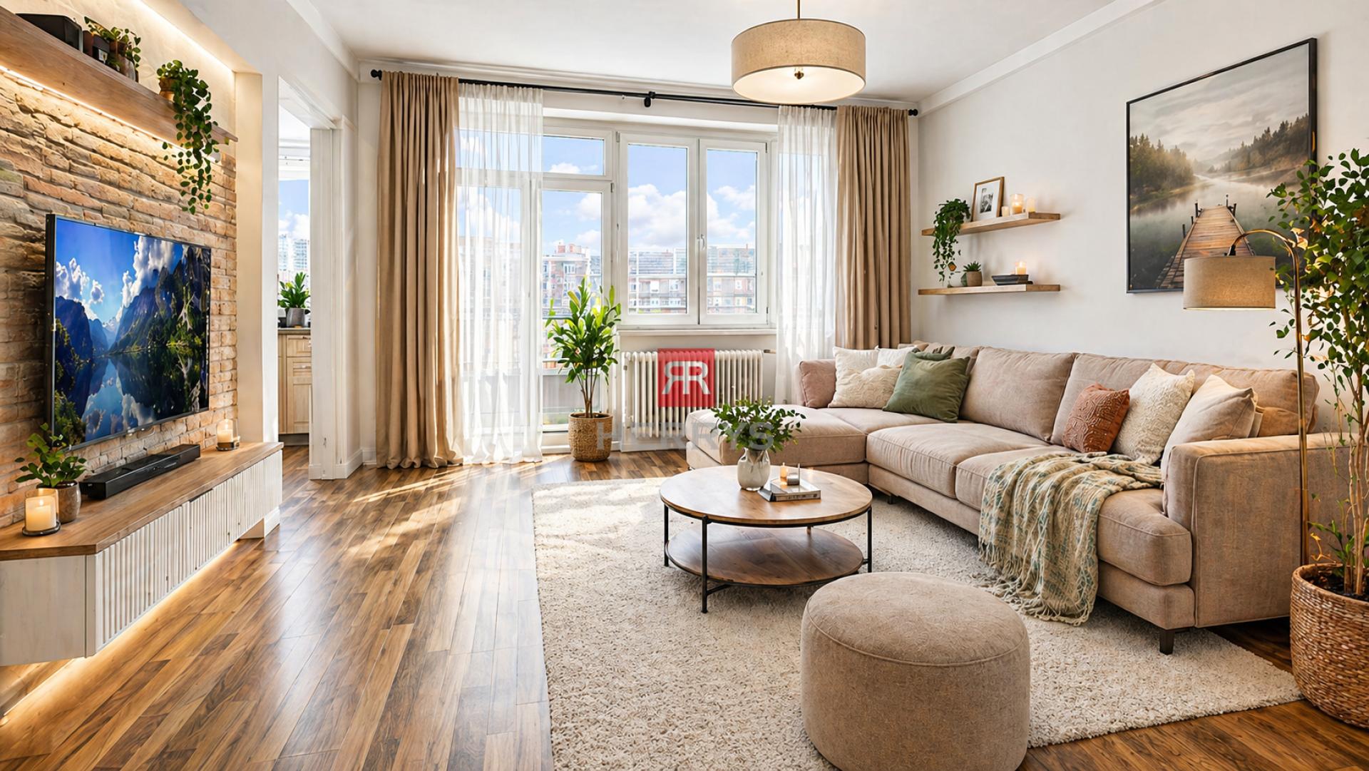 HERRYS - For sale spacious 3 rooms apartment with balcony, cellar and good parking possibilities
