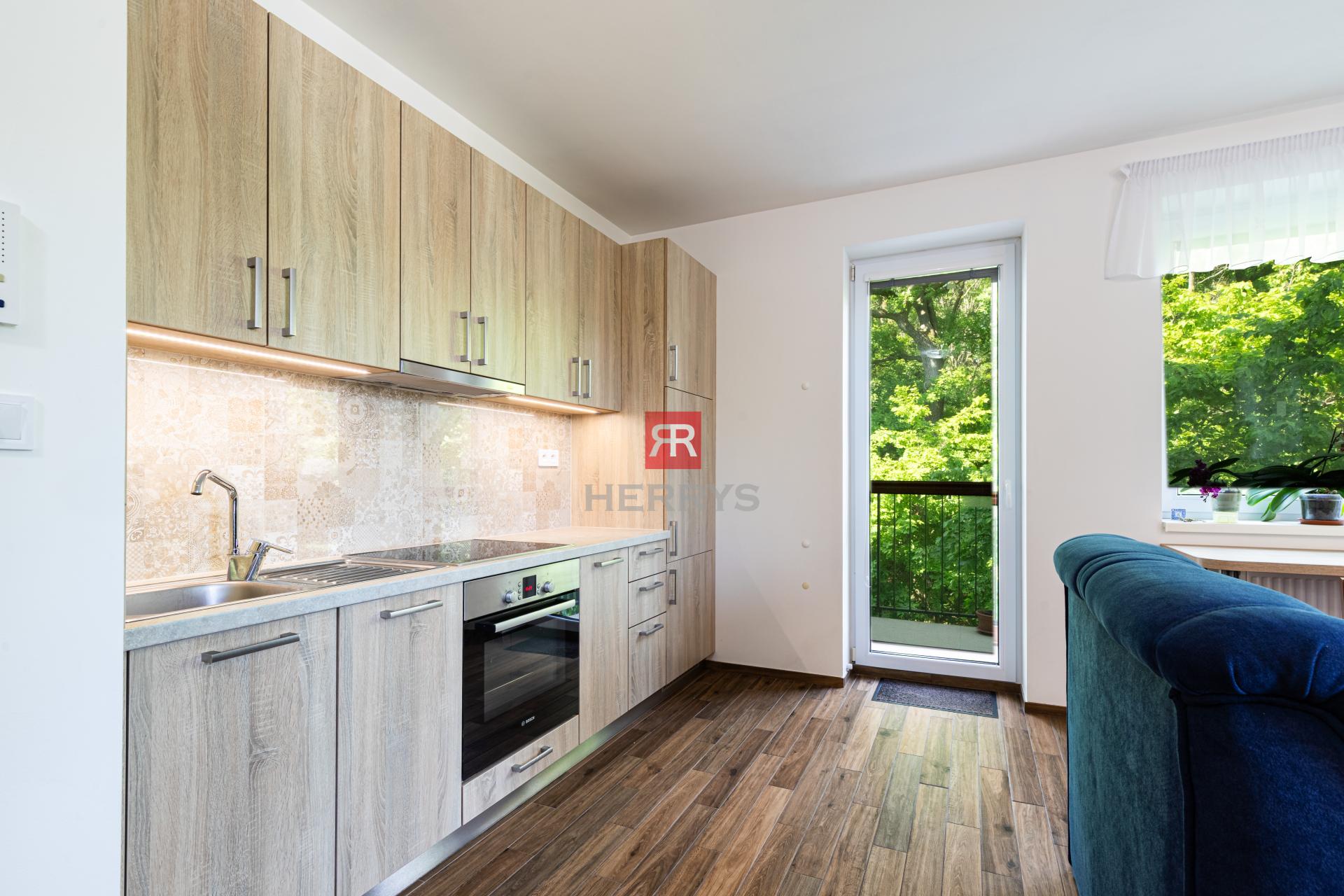 HERRYS - Cozy 1-bedroom apartment for sale on Pekná Street, surrounded by greenery and city amenities