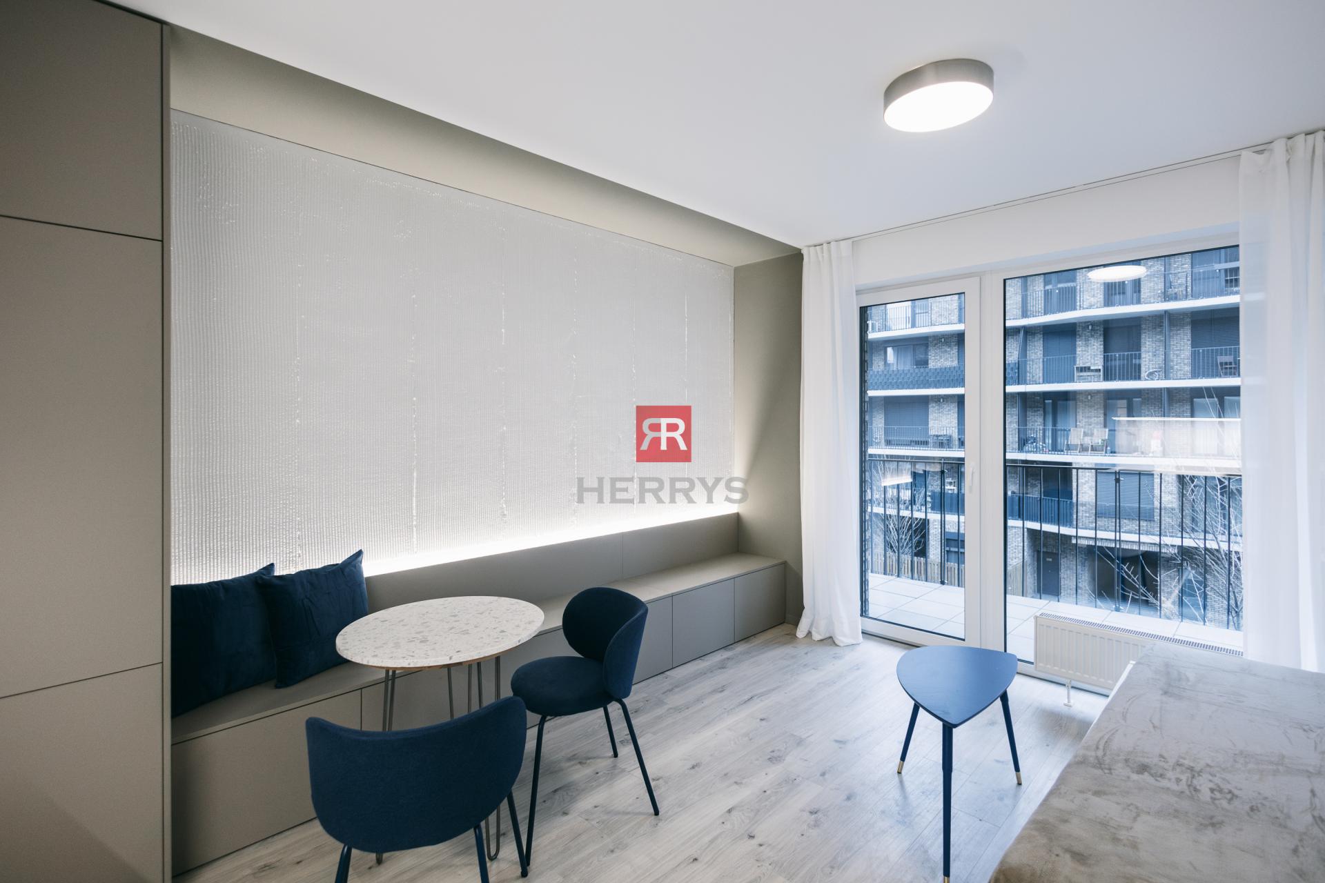 HERRYS – Stylish 1-bedroom apartment for rent in the popular project UNIQ in Slnečnice, with parking