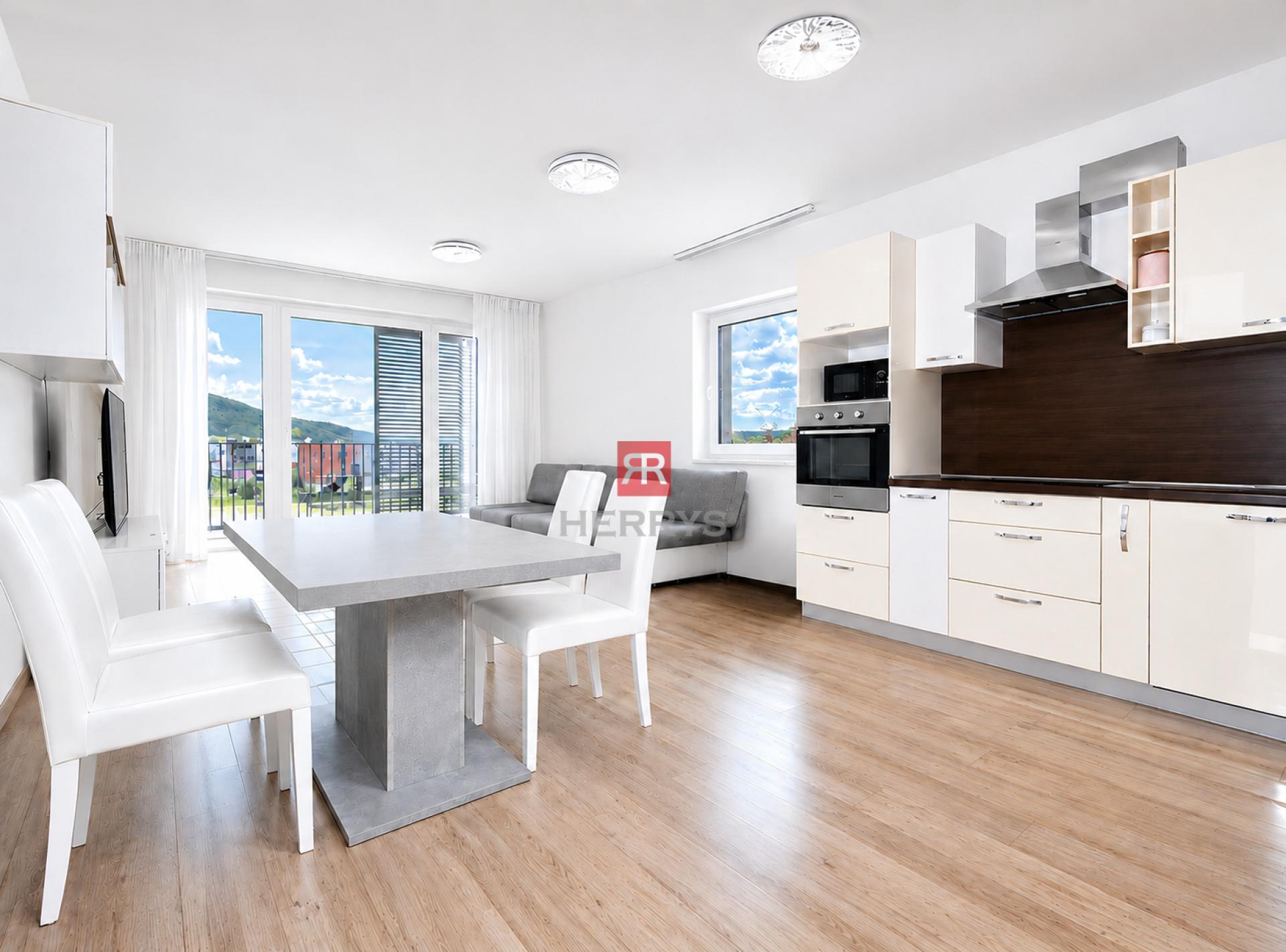 HERRYS – Bright 3-Room Apartment for Sale with Balcony &amp; Parking in New BORY Development