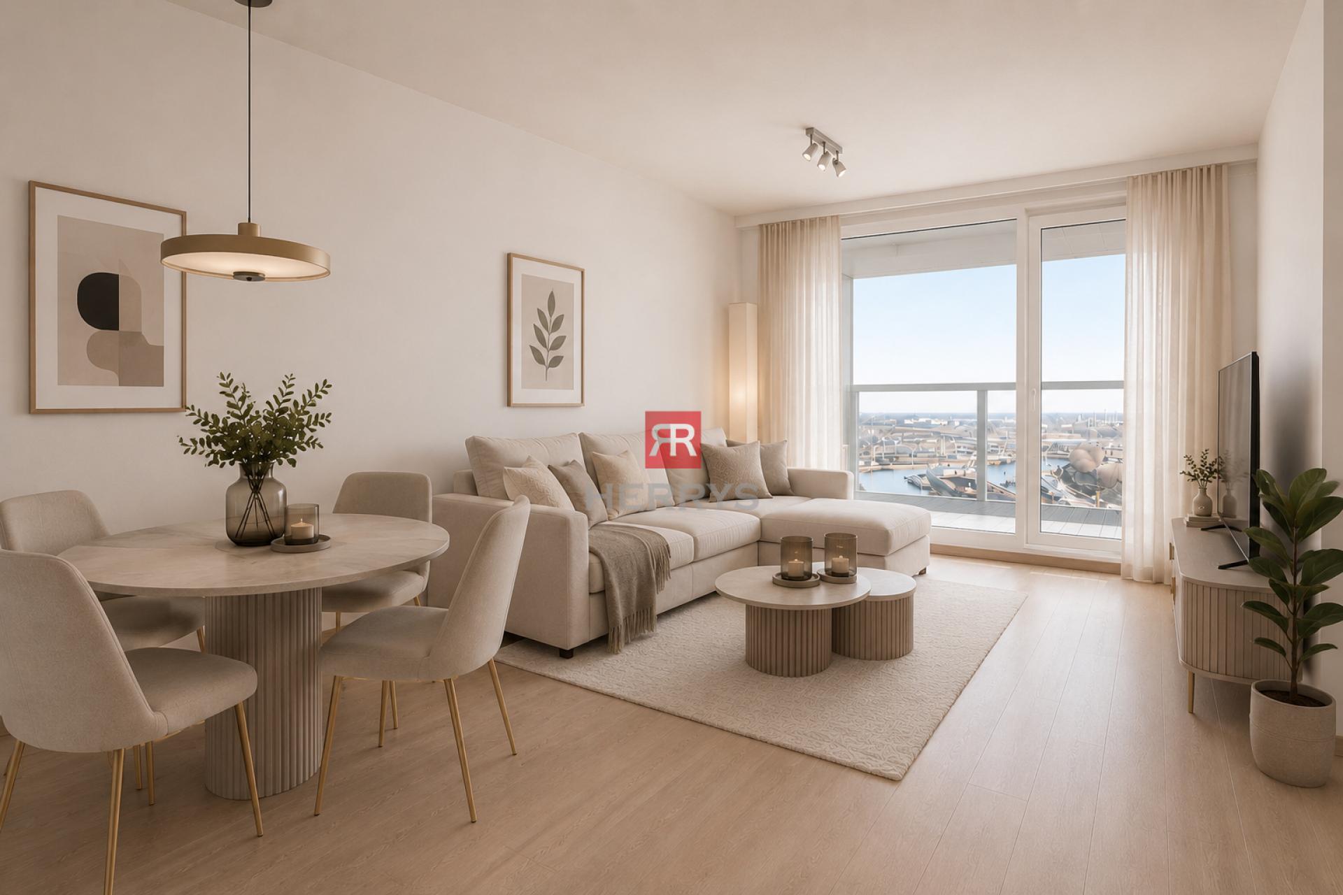 HERRYS - Na predaj investičný 2-izbový byt na 25. poschodí v Panorama City s parkovaním