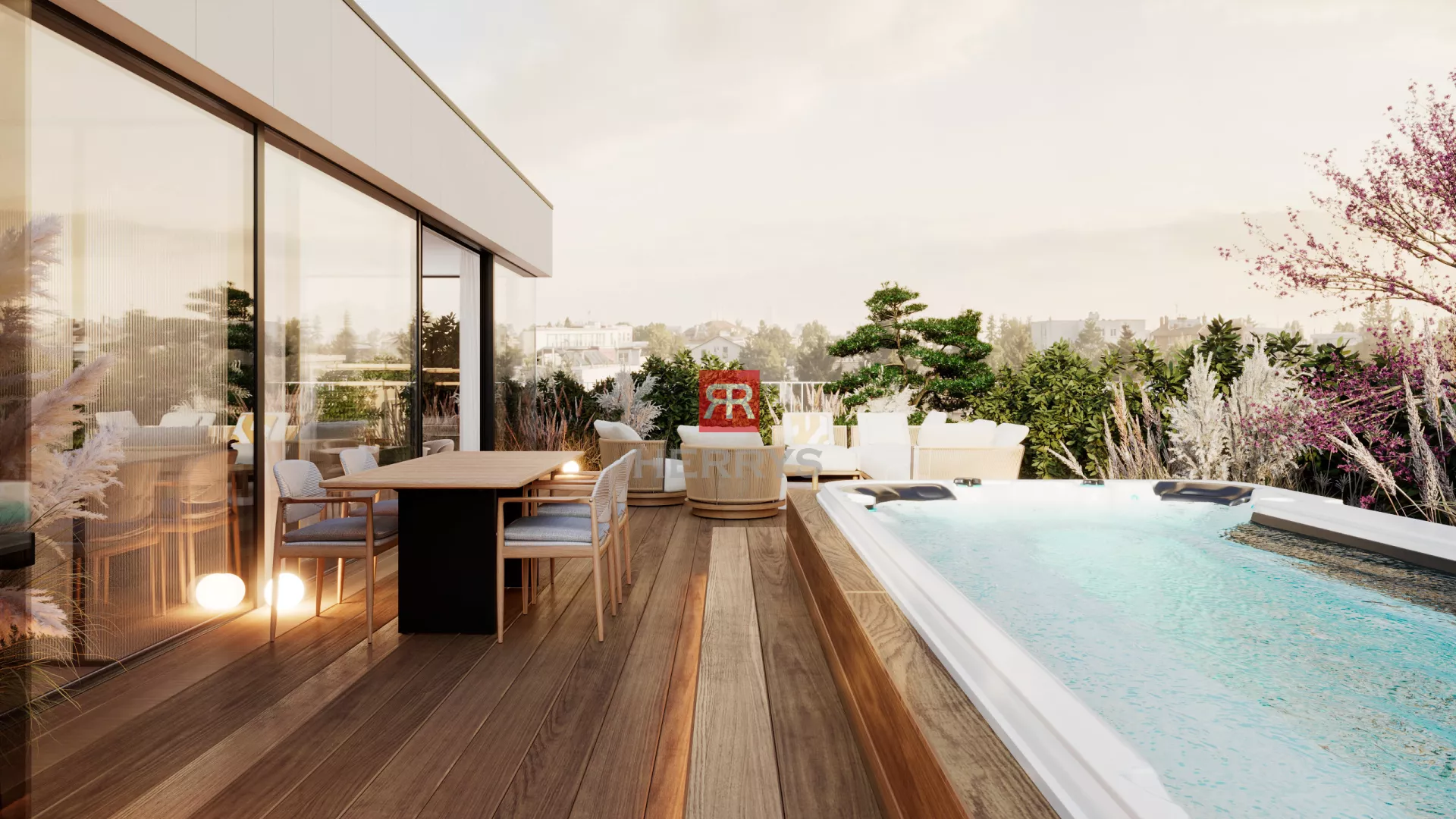 HERRYS – 4-bedroom apartment for sale on Castle Hill in the Aura - Slávičie údolie development