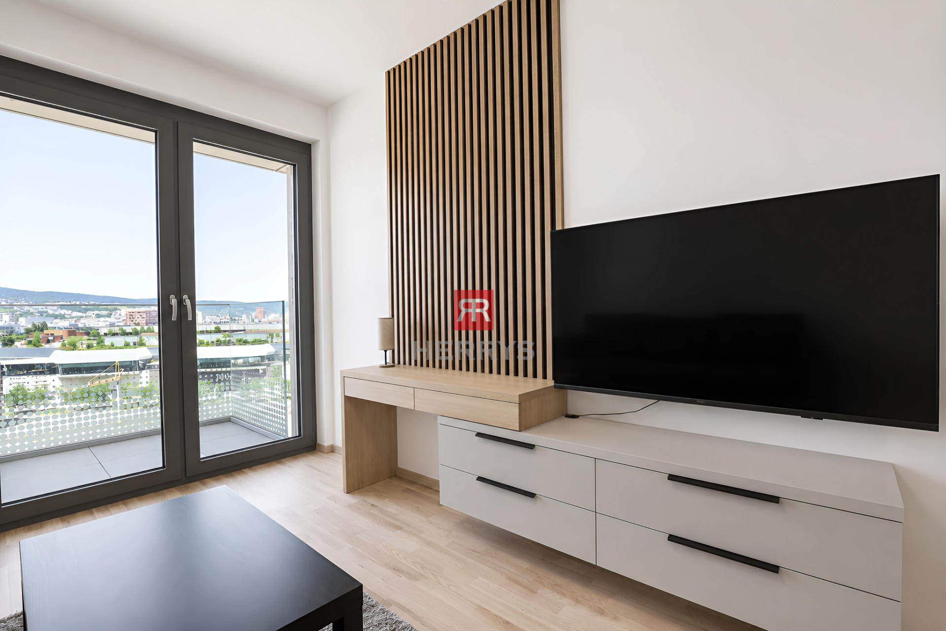 HERRYS - Na prenájom atraktívny 2-izbový apartmán s parkovacím miestom v komplexe METROPOLIS