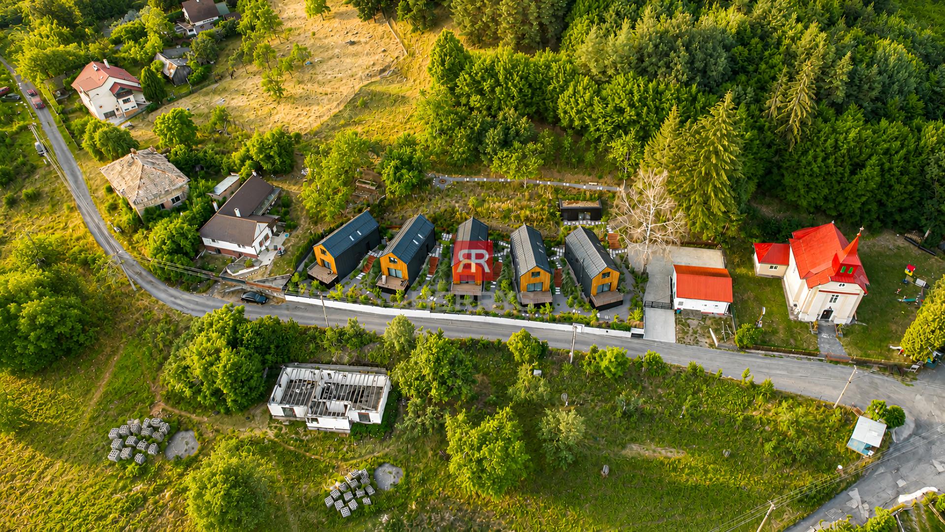 HERRYS - Na predaj moderná chata pri tajchu | Hodruša-Hámre | Súkromný areál, sauna v srdci Štiavnických vrchov