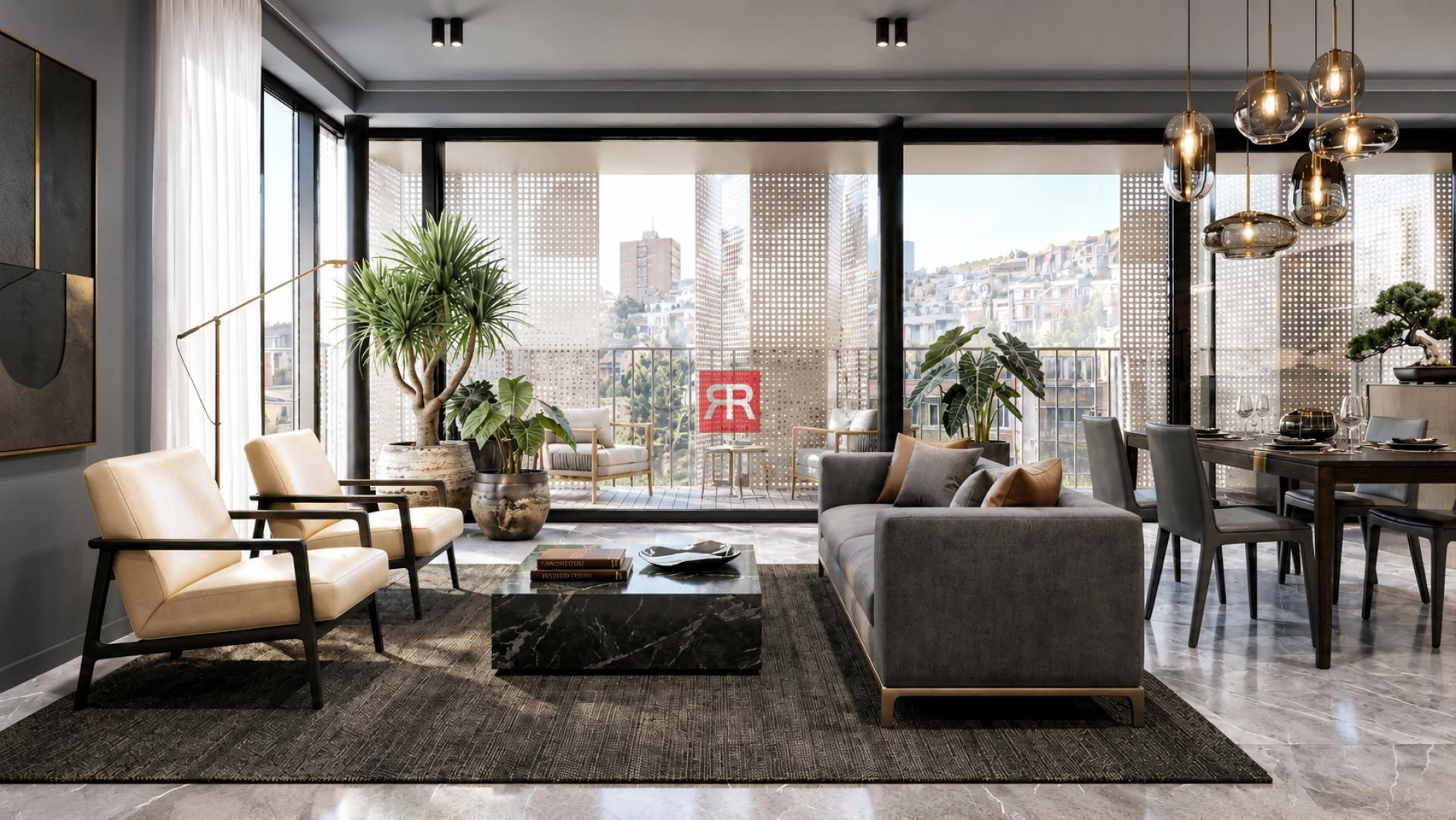 HERRYS – 4-bedroom apartment for sale on Castle Hill in the Aura - Slávičie údolie development