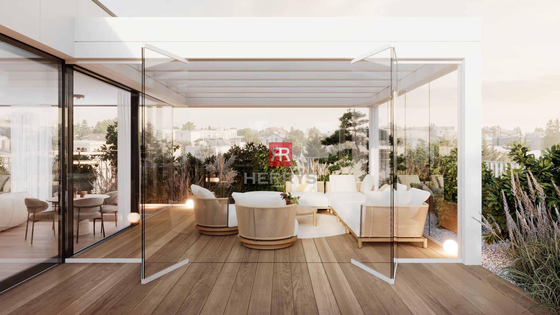 HERRYS – 4-bedroom apartment for sale on Castle Hill in the Aura - Slávičie údolie development