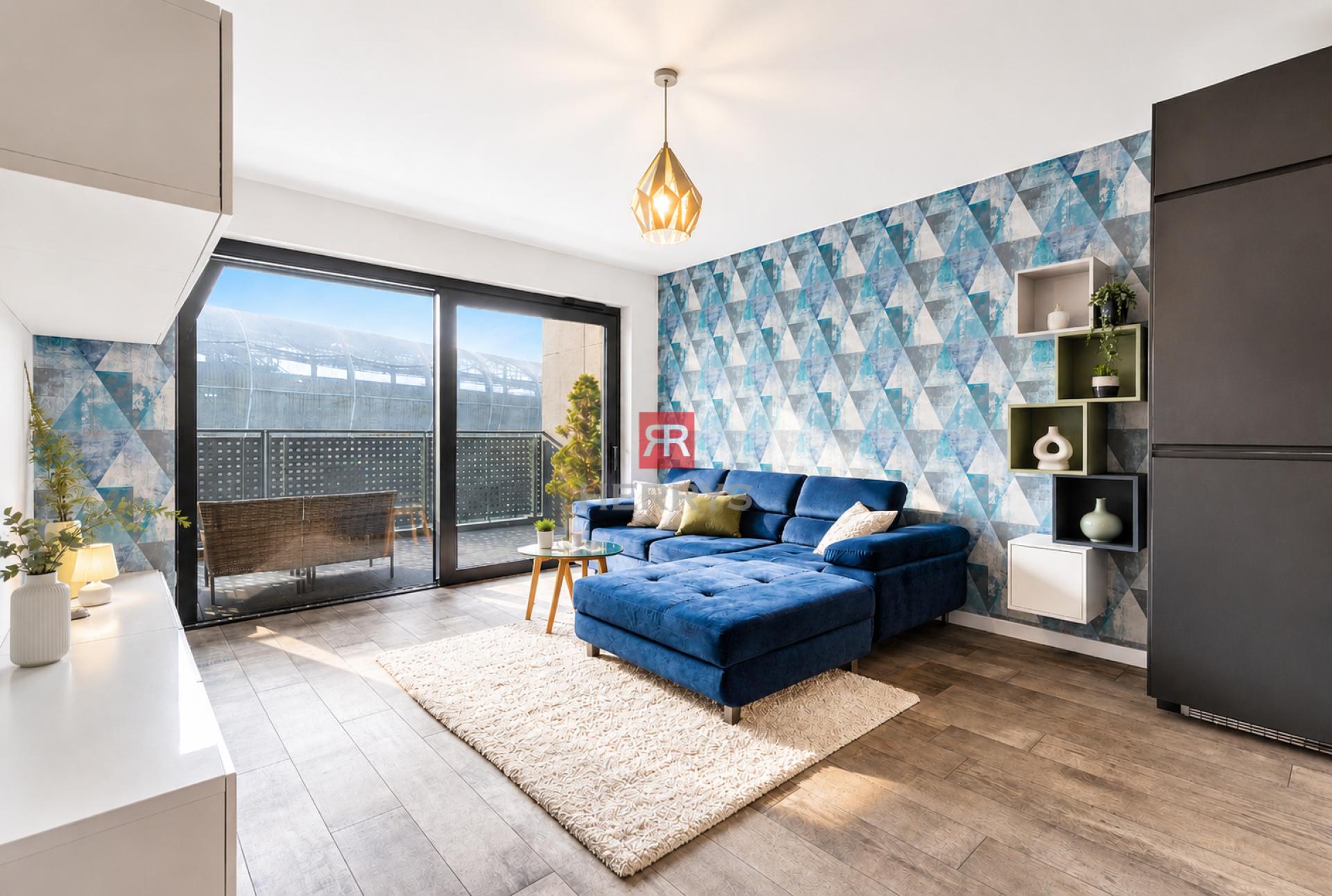 HERRYS - Spacious, air-conditioned 2-room apartment for sale in the Tehelné Pole project