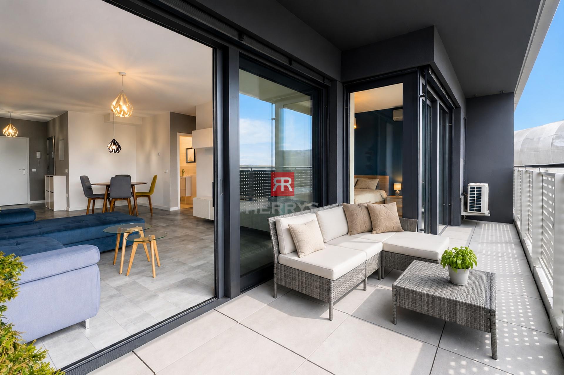 HERRYS - Spacious, air-conditioned 2-room apartment for sale in the Tehelné Pole project