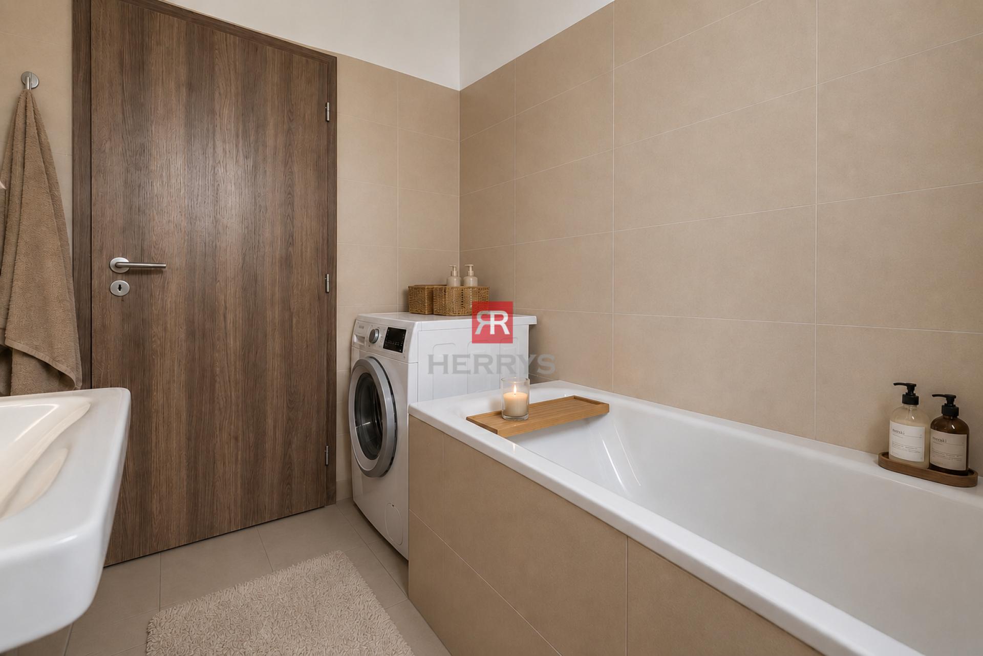 HERRYS - Na predaj svetlý 3 izbový byt s balkónom a parkovacím státím v novostavbe BORY