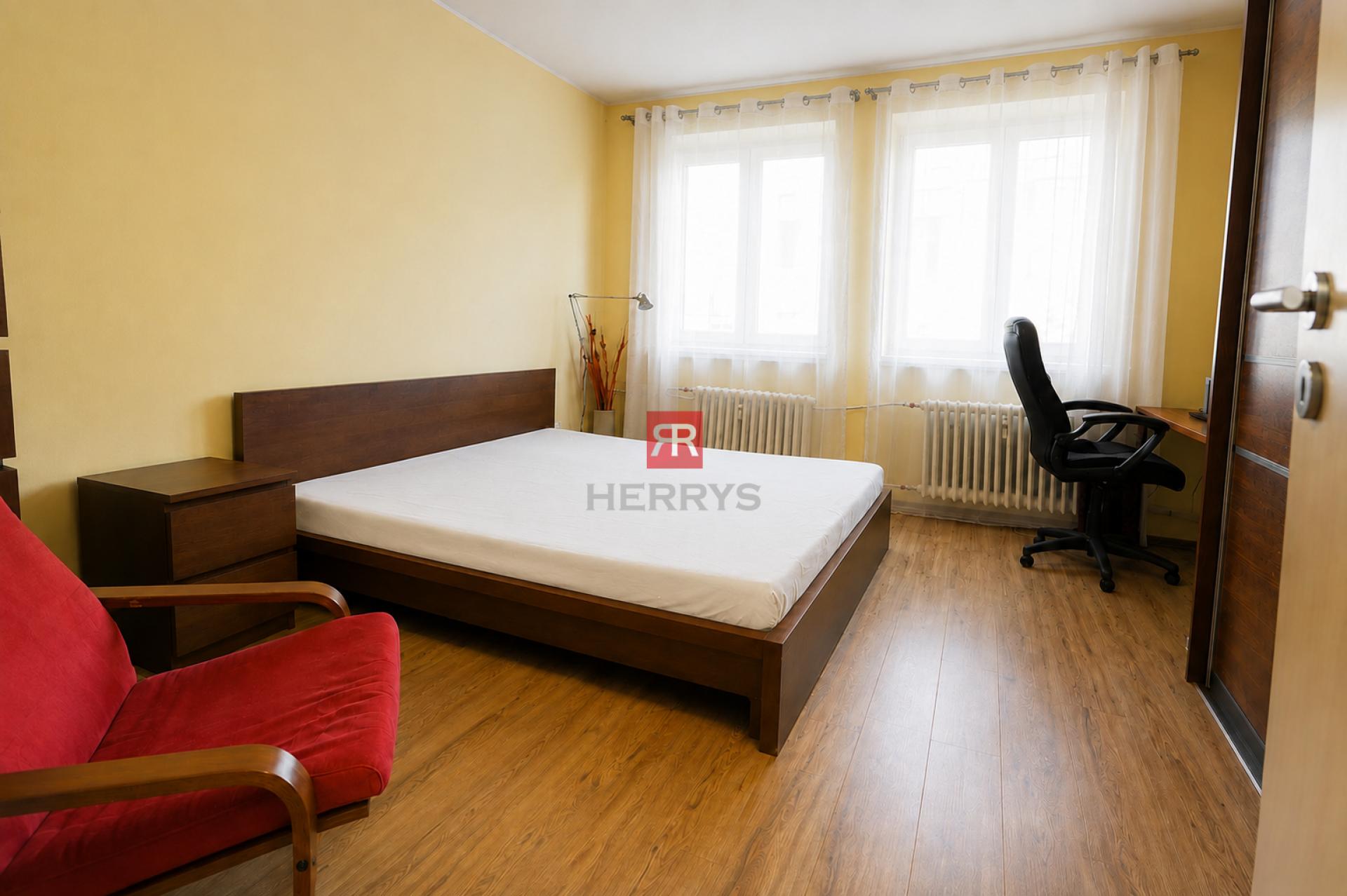HERRYS - Na prenájom zariadený 2-izbový byt pri obchodnom centre Nivy