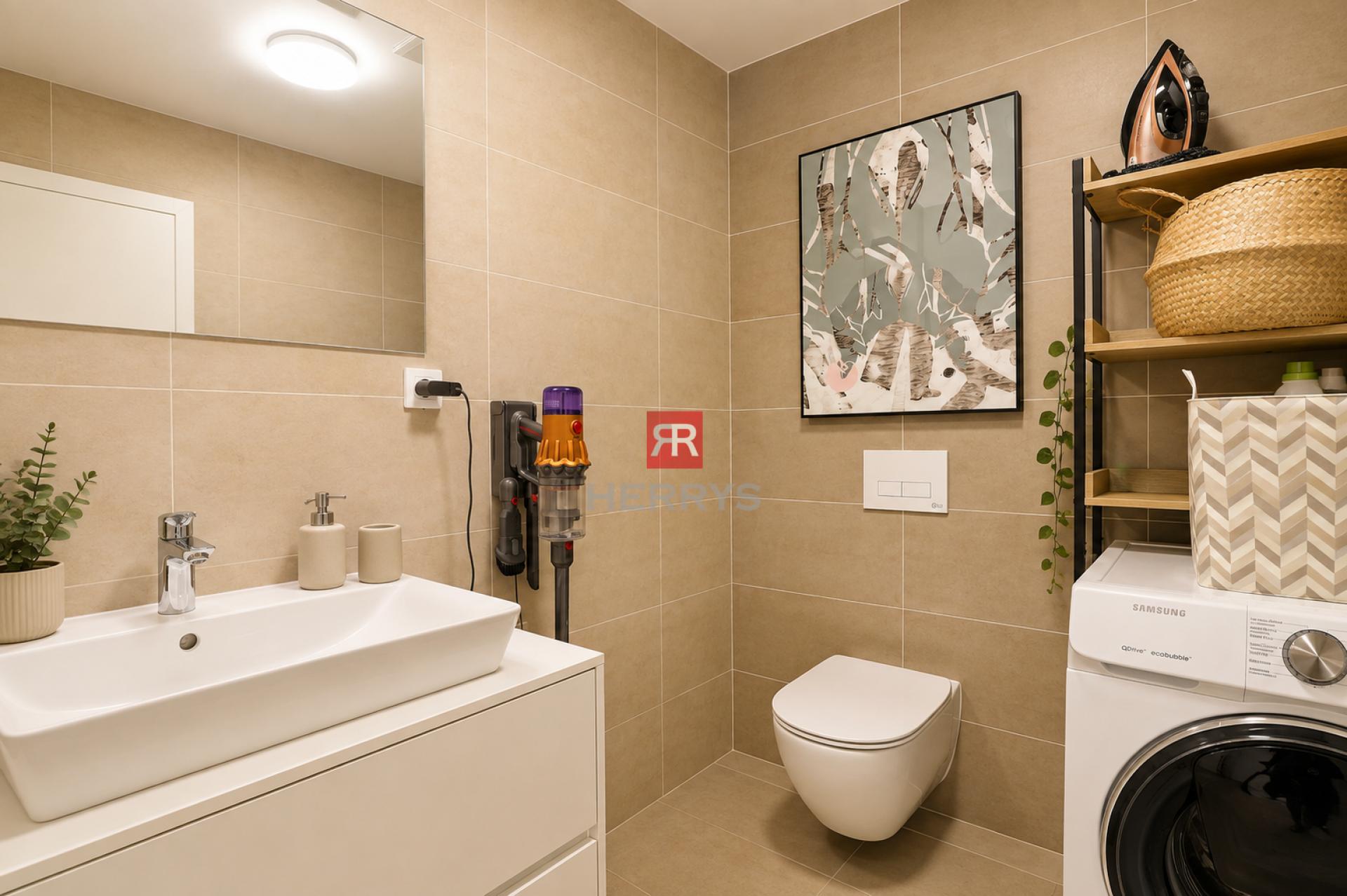 HERRYS - 3-room apartment for rent, 2x balcony + terrace, 2x parking, cellar, Na Varte location