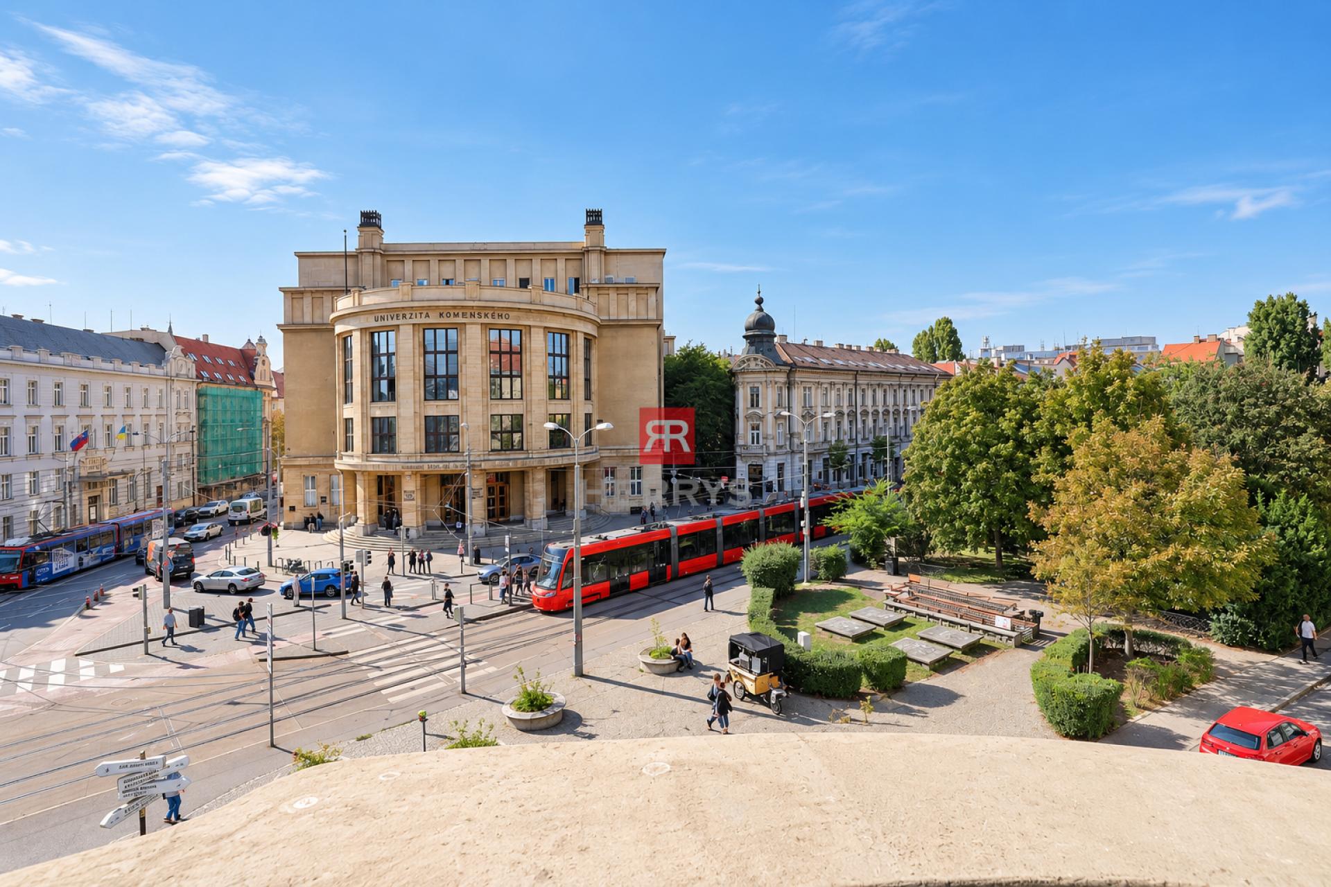 HERRYS - na prenájom reprezentatívna kancelária na prestížnej adrese na Šafárikovom námestí
